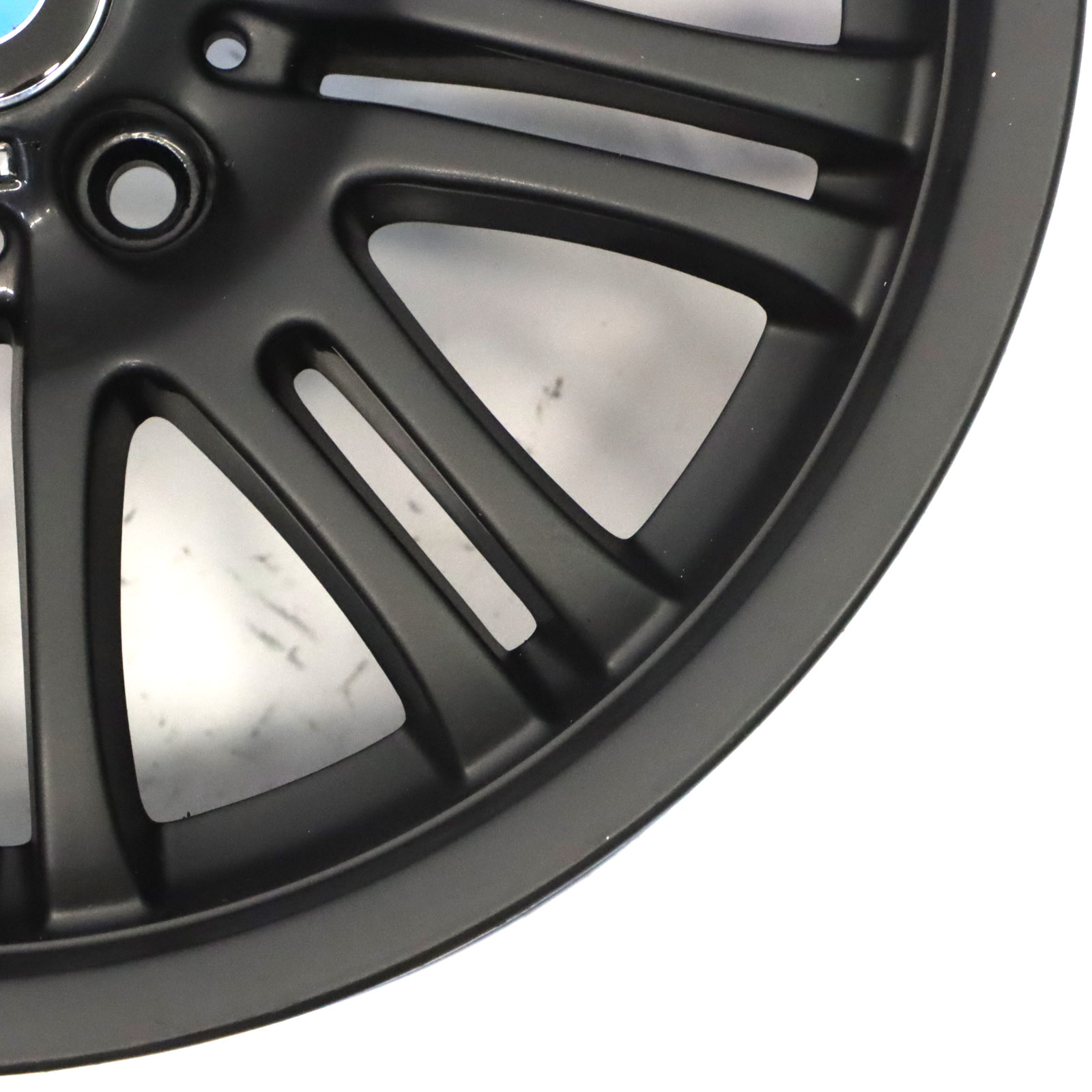 BMW E46 M3 Black Rear Alloy Wheel Rim 18" 9J ET:26 M Double Spoke 67 2229960