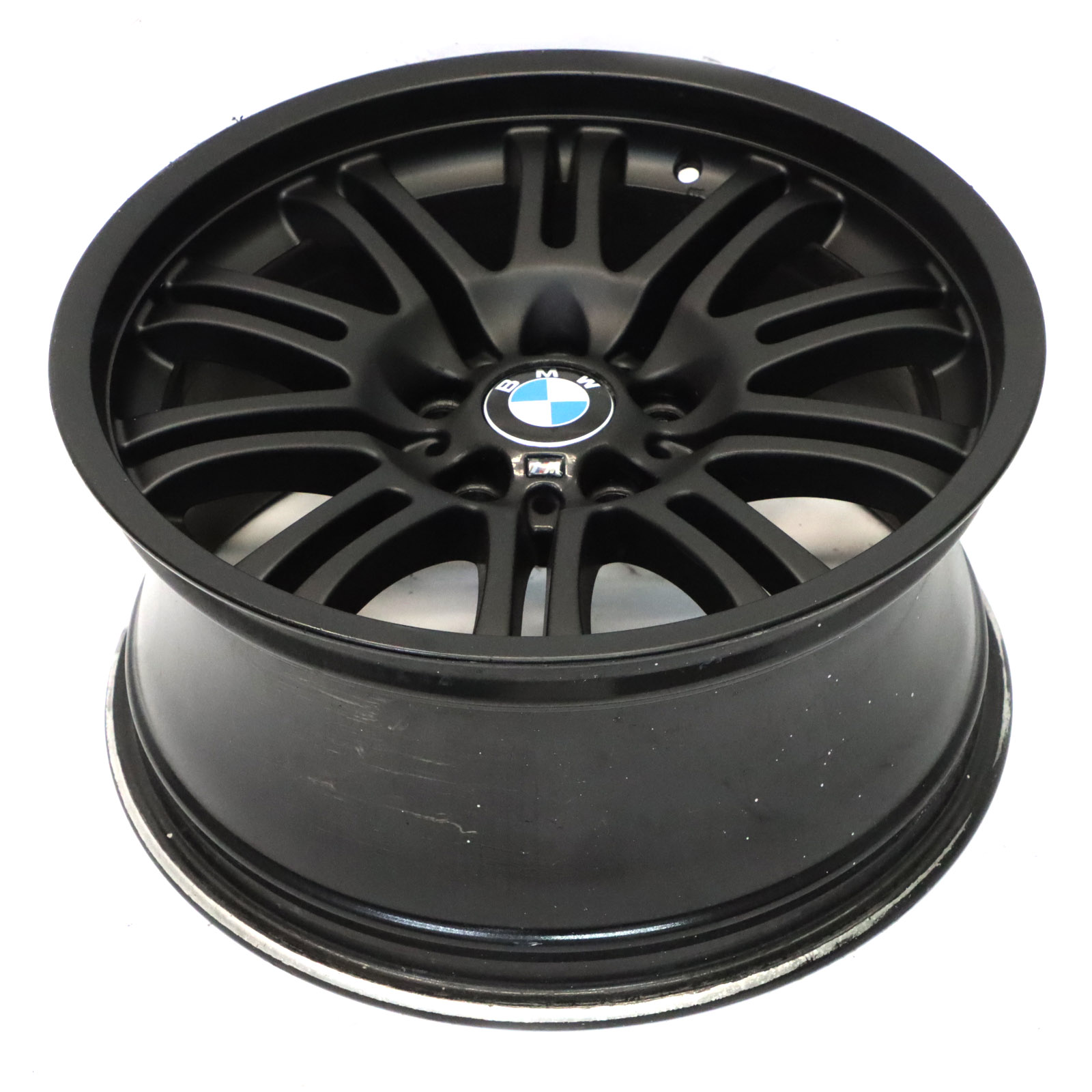 BMW E46 M3 Black Rear Alloy Wheel Rim 18" 9J ET:26 M Double Spoke 67 2229960