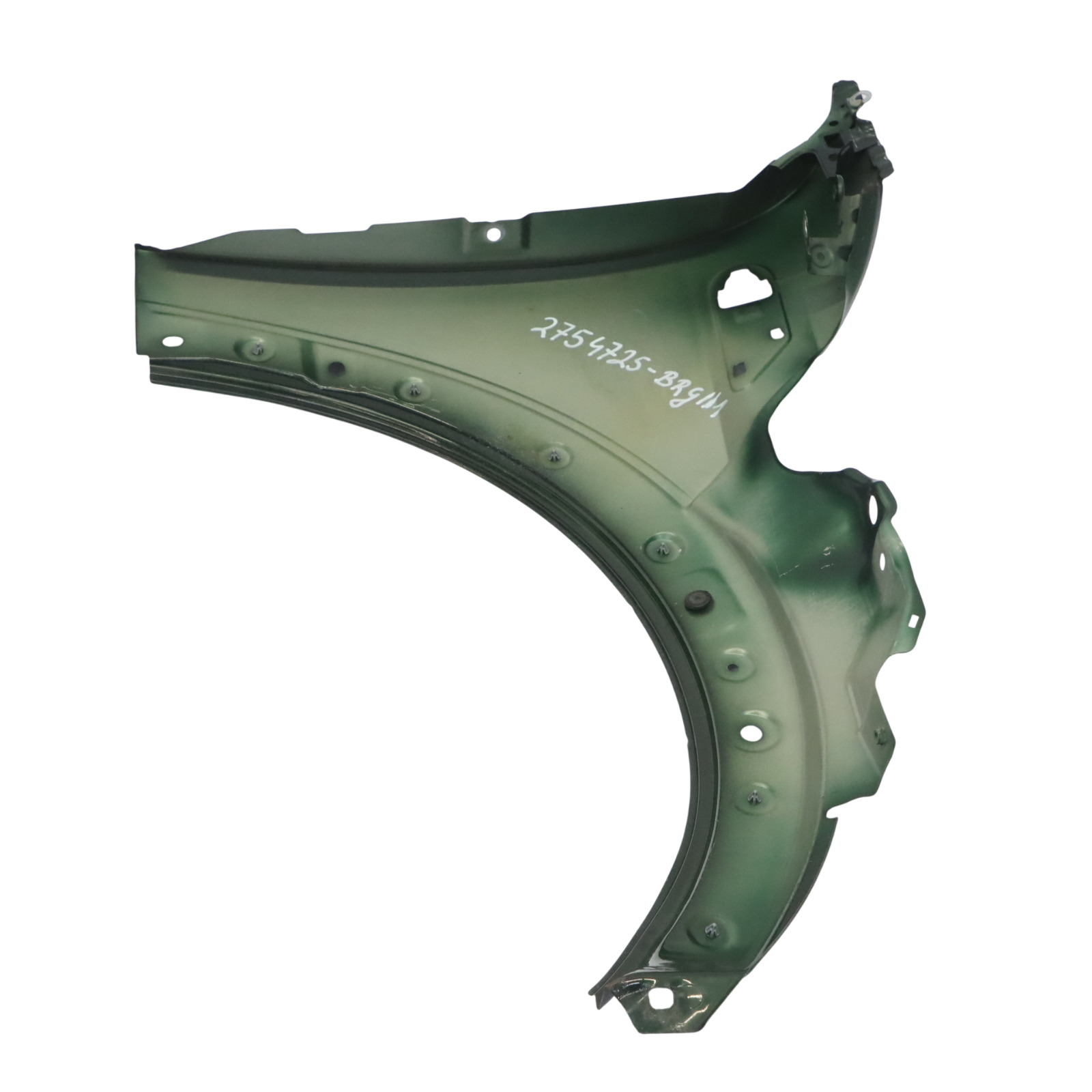 Mini R55 R56 R57 R58 Seitenwand Vorne Links British Racing Green Gruen II - B22