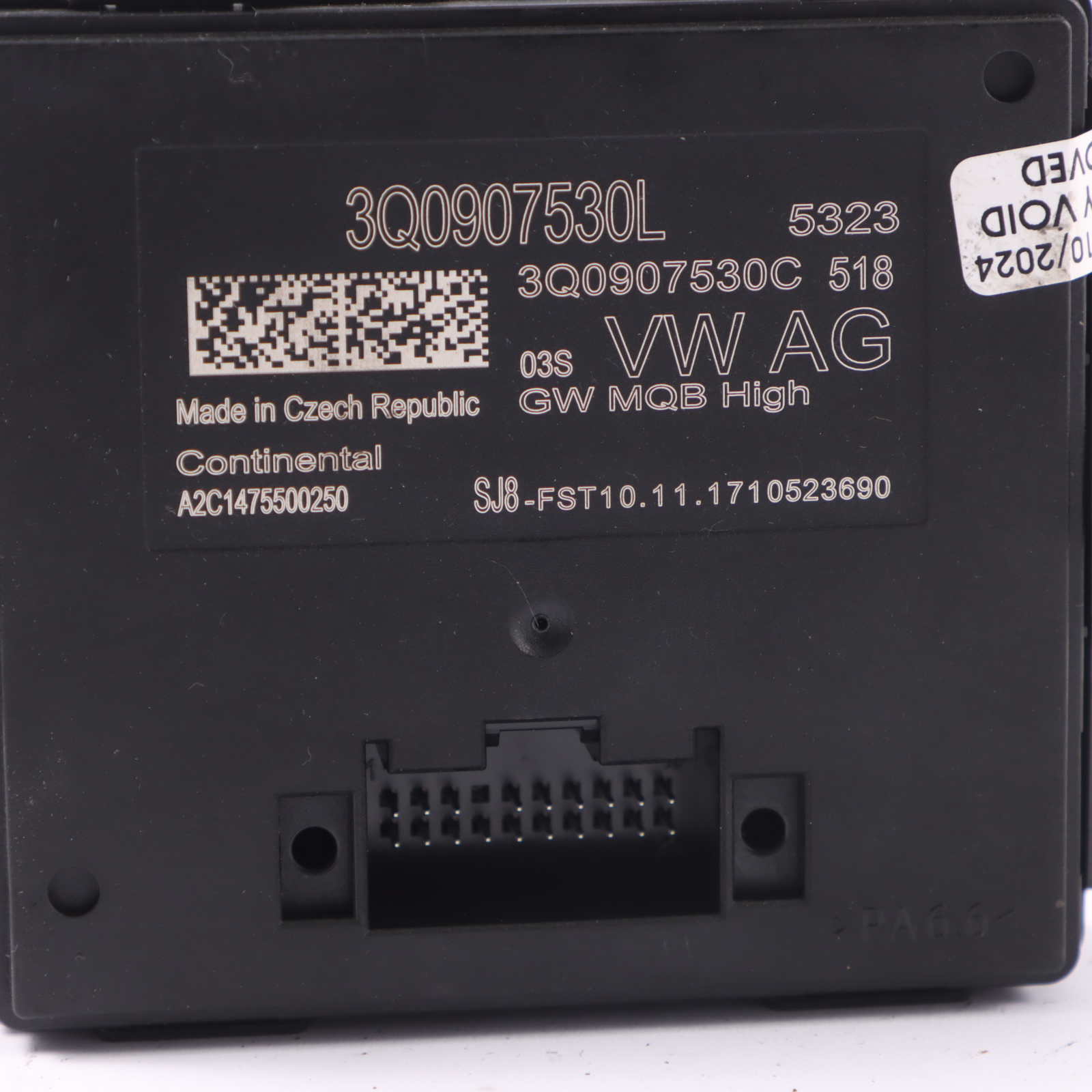 VW Volkswagen Golf SV Gateway Steuergerät Modul ECU GW MQB High 3Q0907530L