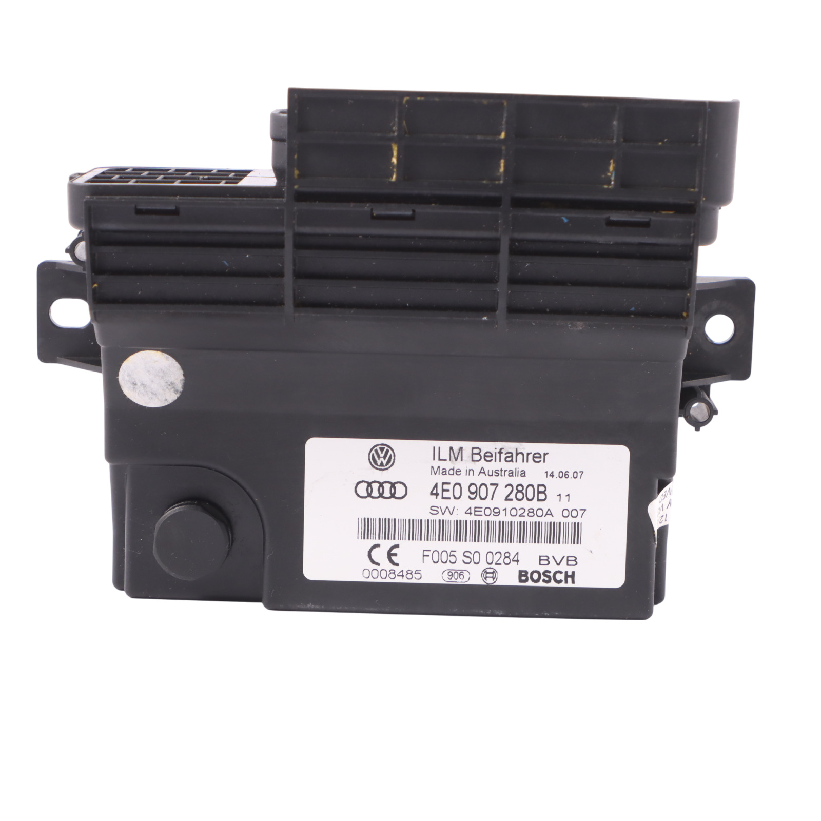 Audi A8 4E S8 D3 Power Supply Control Module Unit ECU 4E0907280B