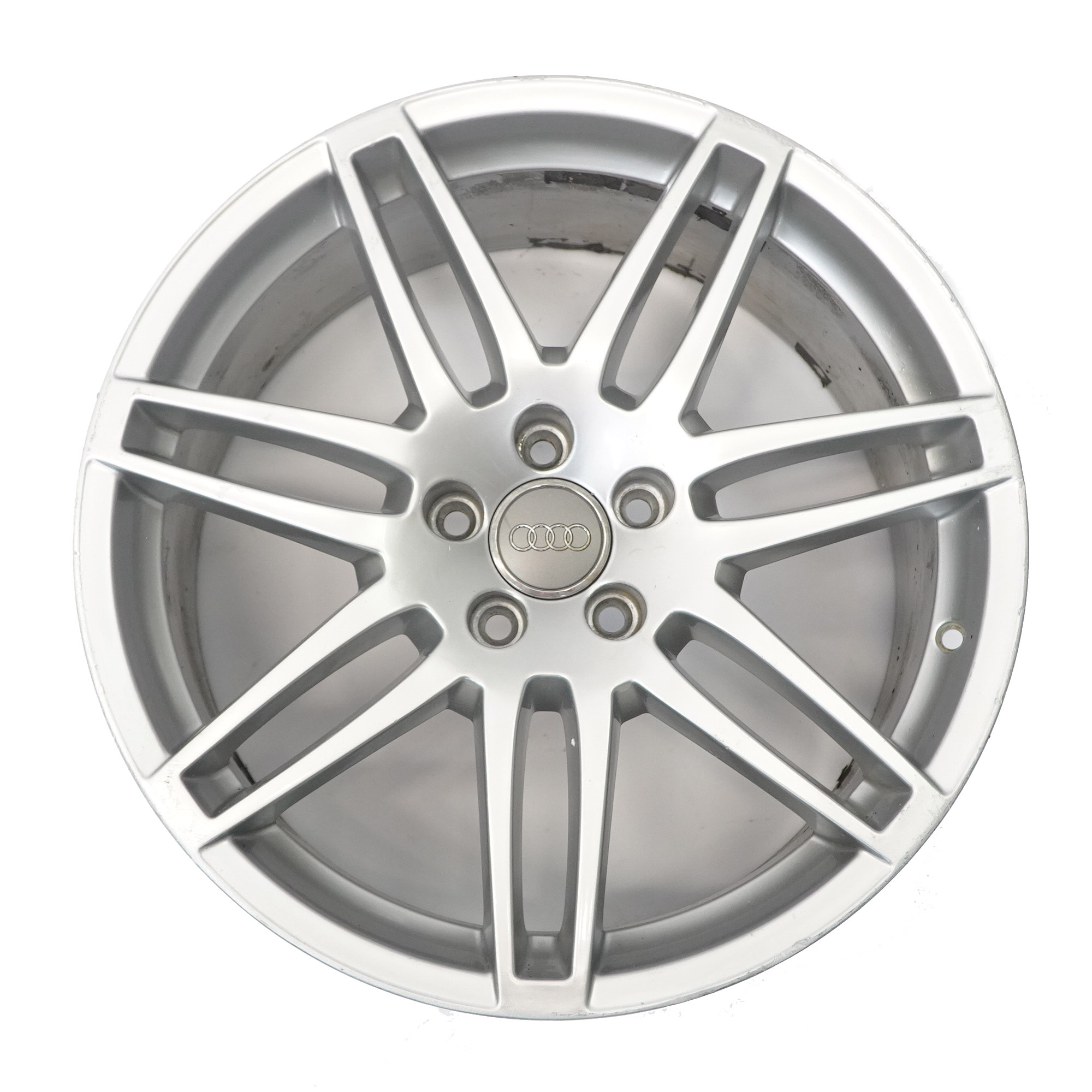 Audi A6 C6 Silberne Alufelge 19" 8,5J ET:48 Doppelspeiche Le Mans 4F0601025BA