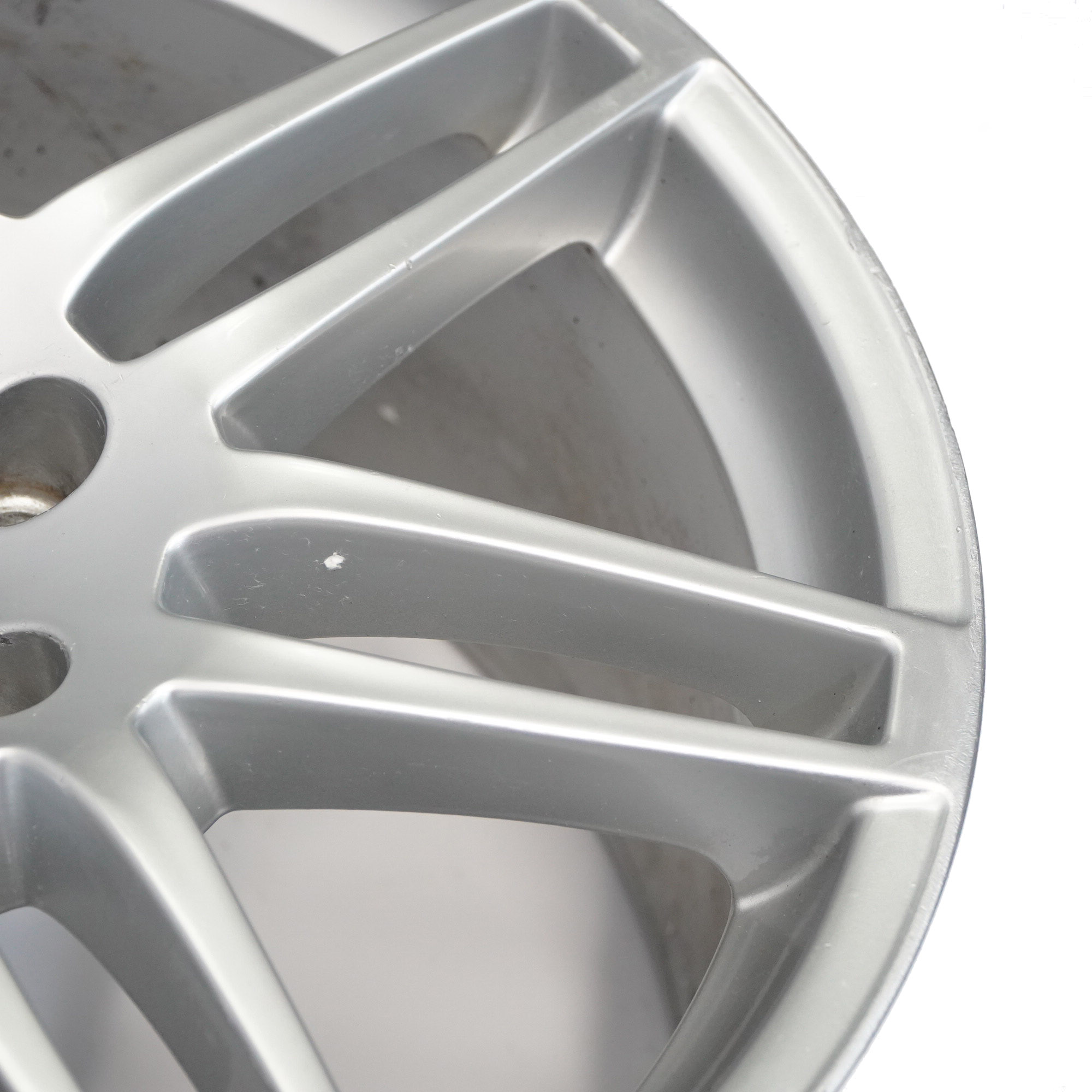 Audi A6 C6 Silberne Alufelge 19" 8,5J ET:48 Doppelspeiche Le Mans 4F0601025BA