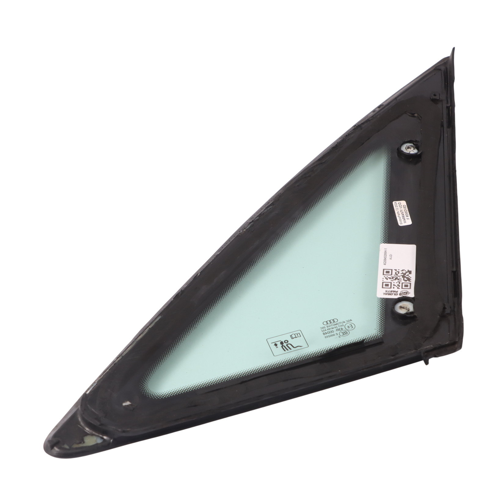 Audi A6 C7 Rear Side Window Glass Quarter Triangle Left N/S AS2 4G5845299H