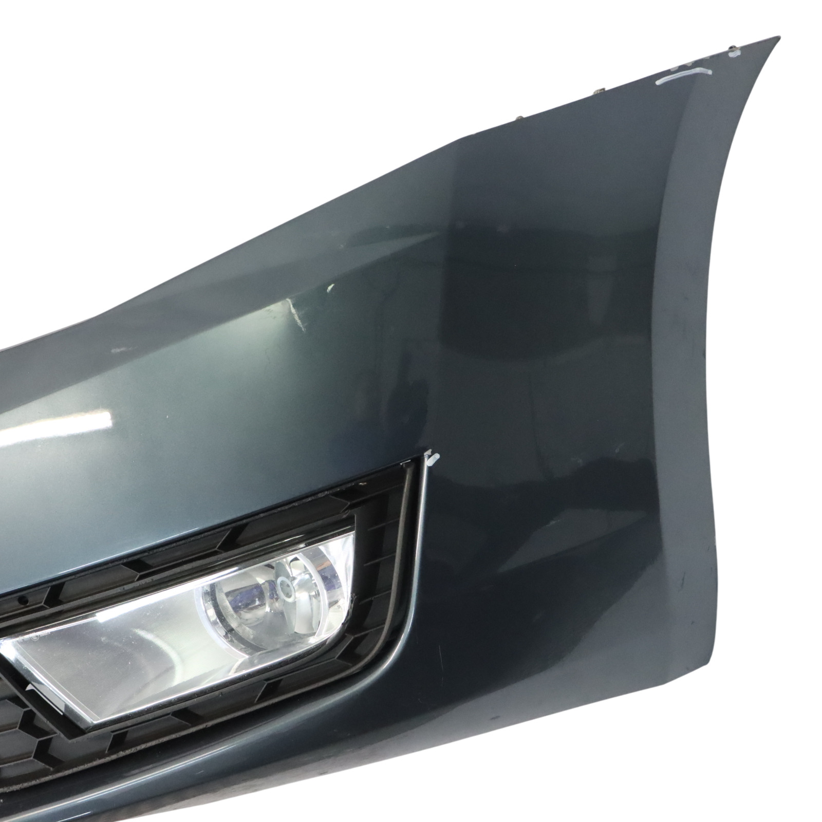 Skoda Octavia Mk3 Front Bumper Trim Panel Covering Metal Grey Metallic - F7Y