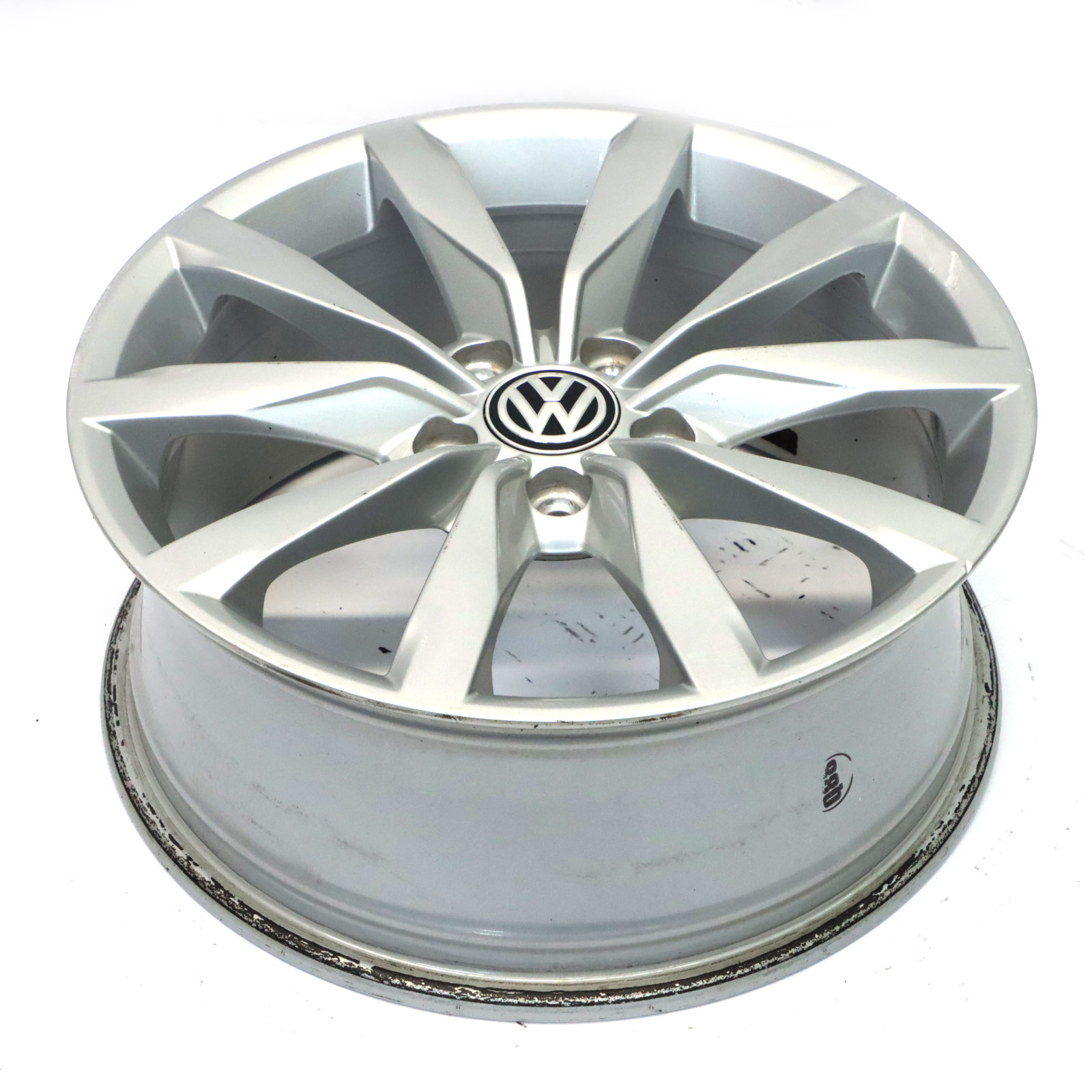 Volkswagen Golf Mk7 Silberne Leicht Metall Felge 17" 7J ET49 5G0601025CH