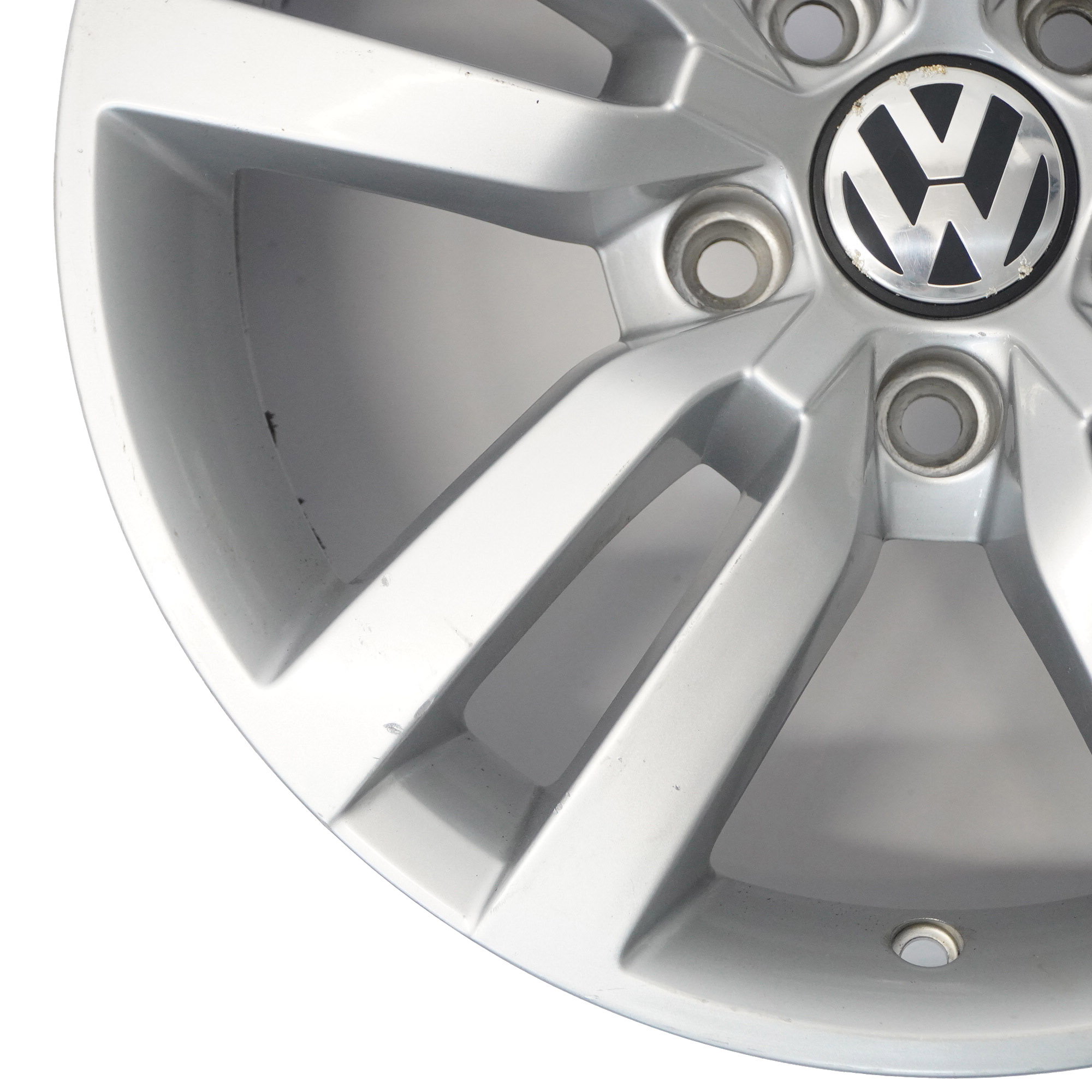 Volkswagen Tiguan 5N Silberne Leichtmetall Alufelge 16" 6.5J ET:33 5N0601025R