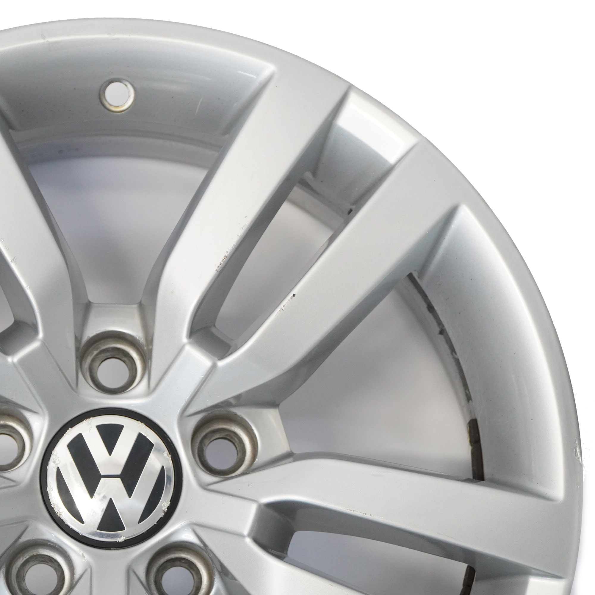 Volkswagen Tiguan 5N Silberne Leichtmetall Alufelge 16" 6.5J ET:33 5N0601025R