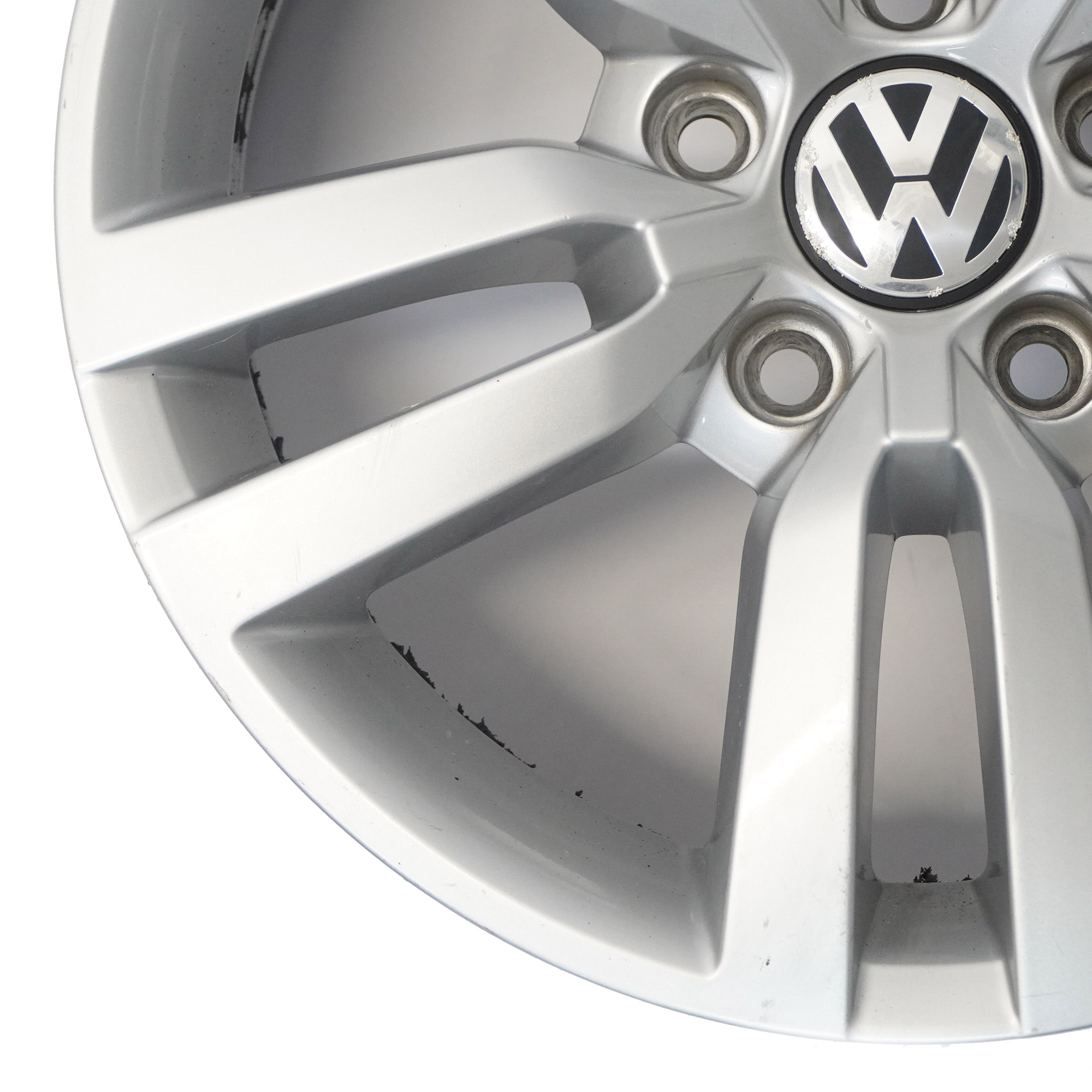 Volkswagen Tiguan 5N Silberne Leichtmetall Alufelge 16" 6.5J ET:33 5N0601025R