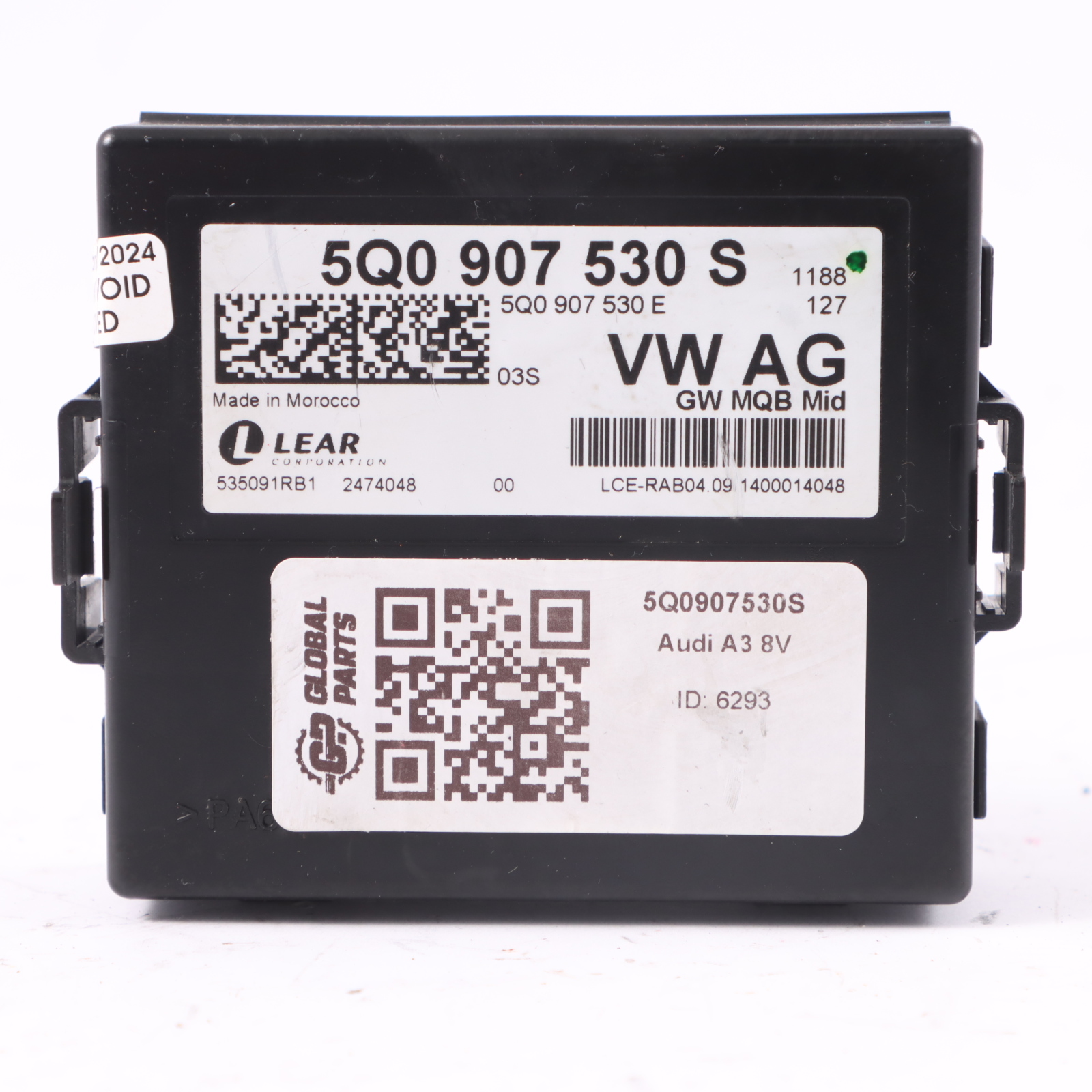 Audi A3 8V Gateway Control Module Unit ECU 5Q0907530S