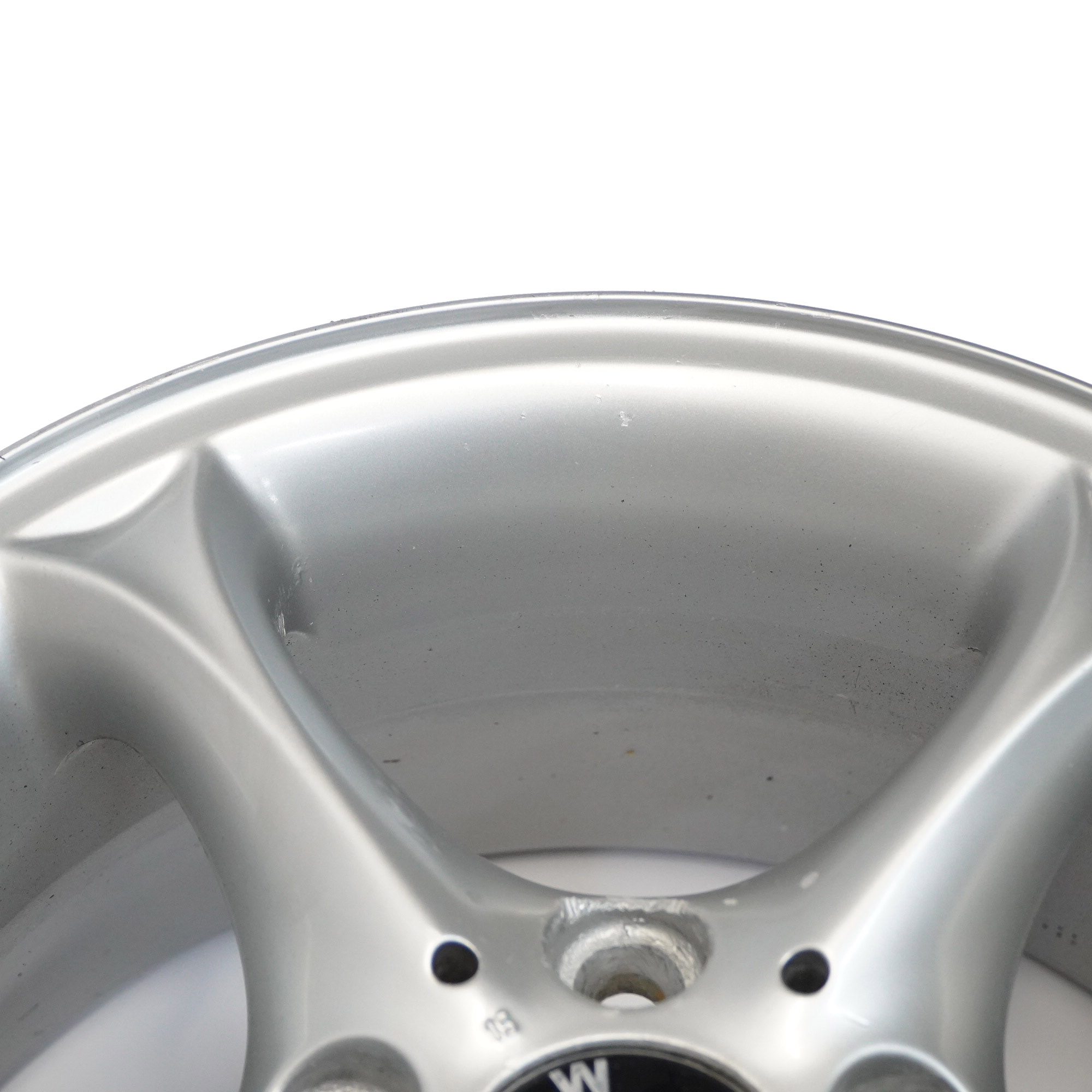 BMW Z4 E85 Silberne Leichtmetallfelge Alufelge 16" 7J ET:47 Sternspeiche 6758187