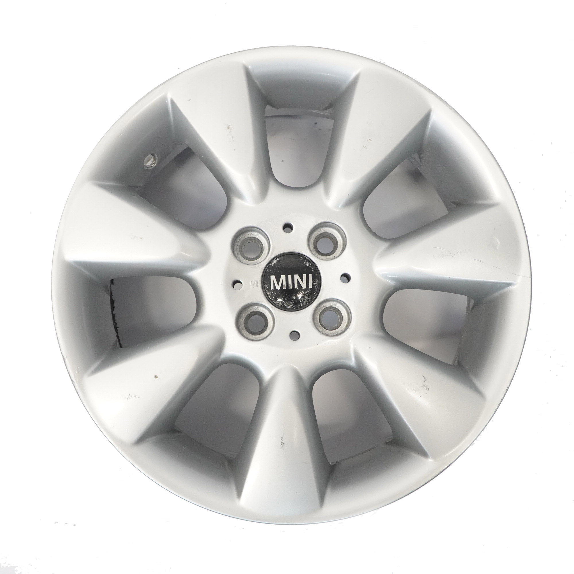 Mini Cooper R50 R52 R53 Argent Jante Alliage 16" 6,5J ET:48 7-Spoke 92 6763297