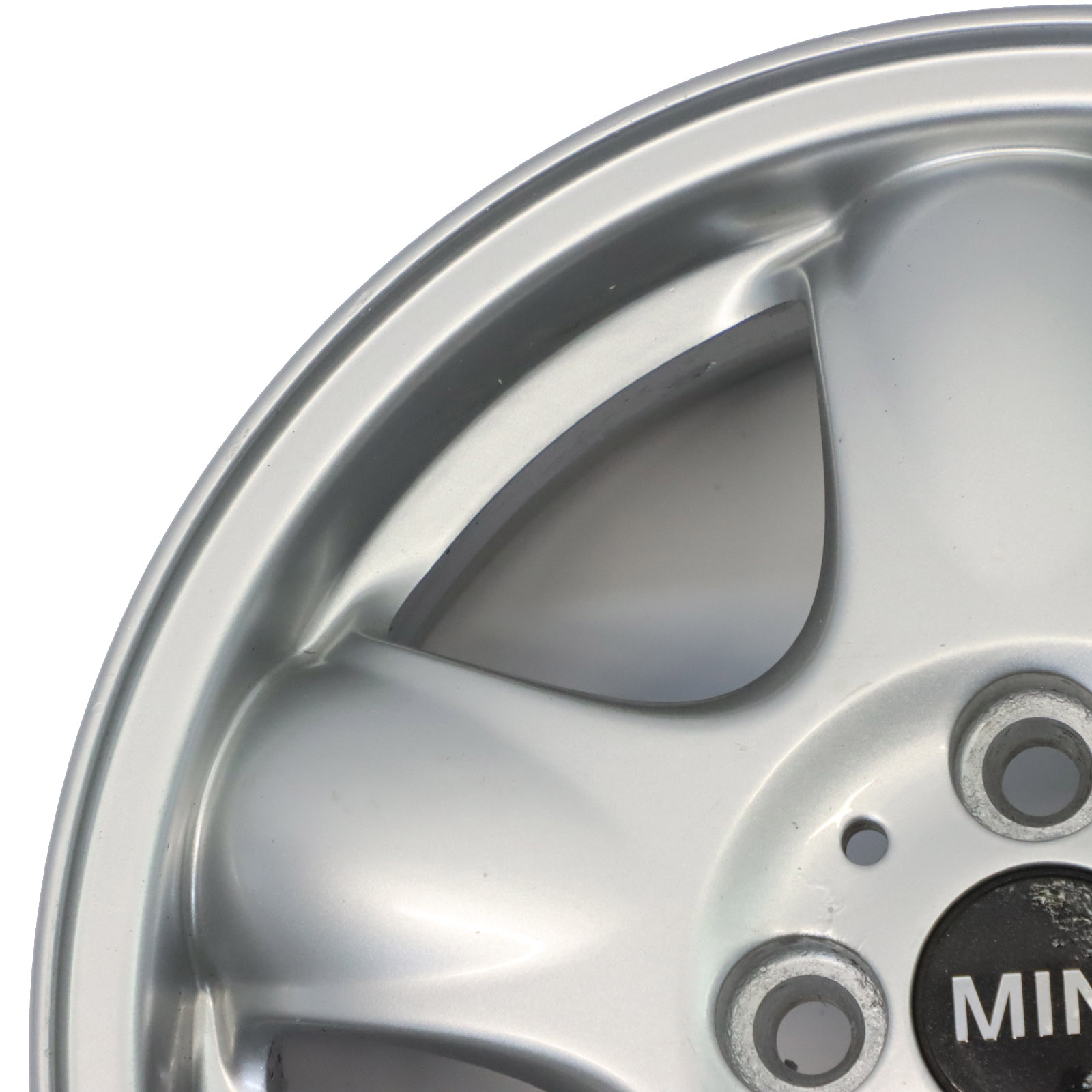 Mini Cooper R50 R56 Alu Felge Alufelge Silber 15" 5 Star Spooler 100 6768498