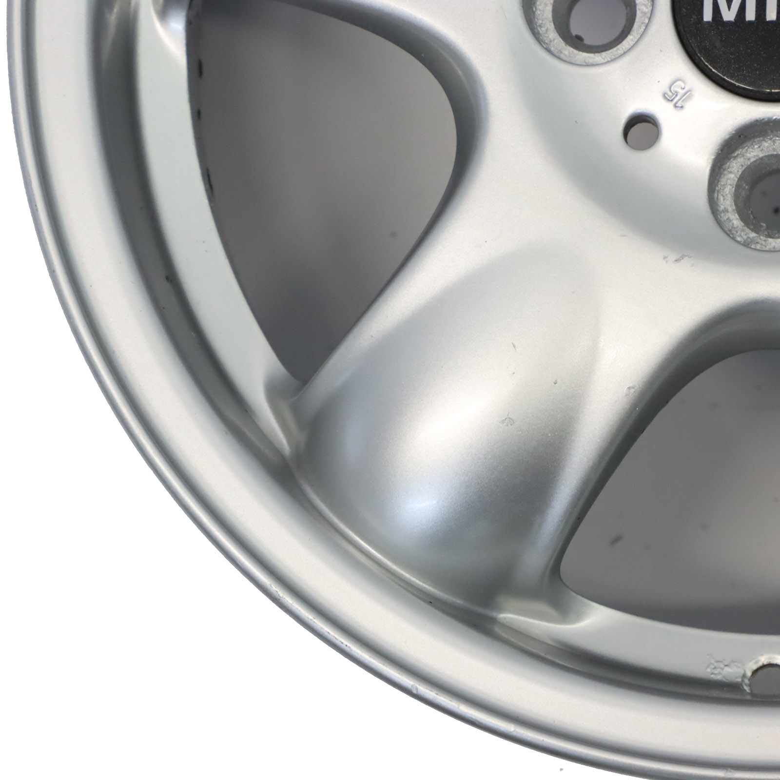 Mini Cooper R50 R56 Alu Felge Alufelge Silber 15" 5 Star Spooler 100 6768498