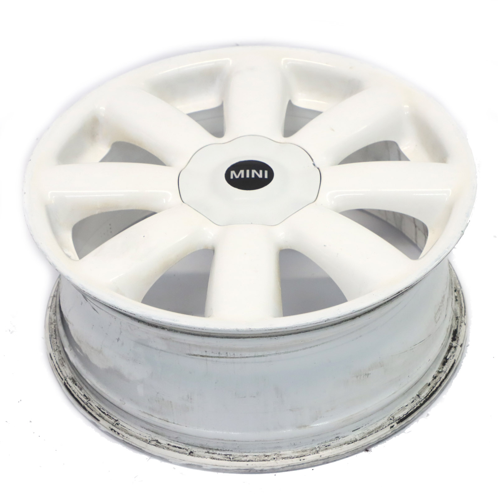 Mini Cooper R50 R55 R56 R57 White Wheel Alloy Rim 17" 7J ET:48 Crown Spoke 104