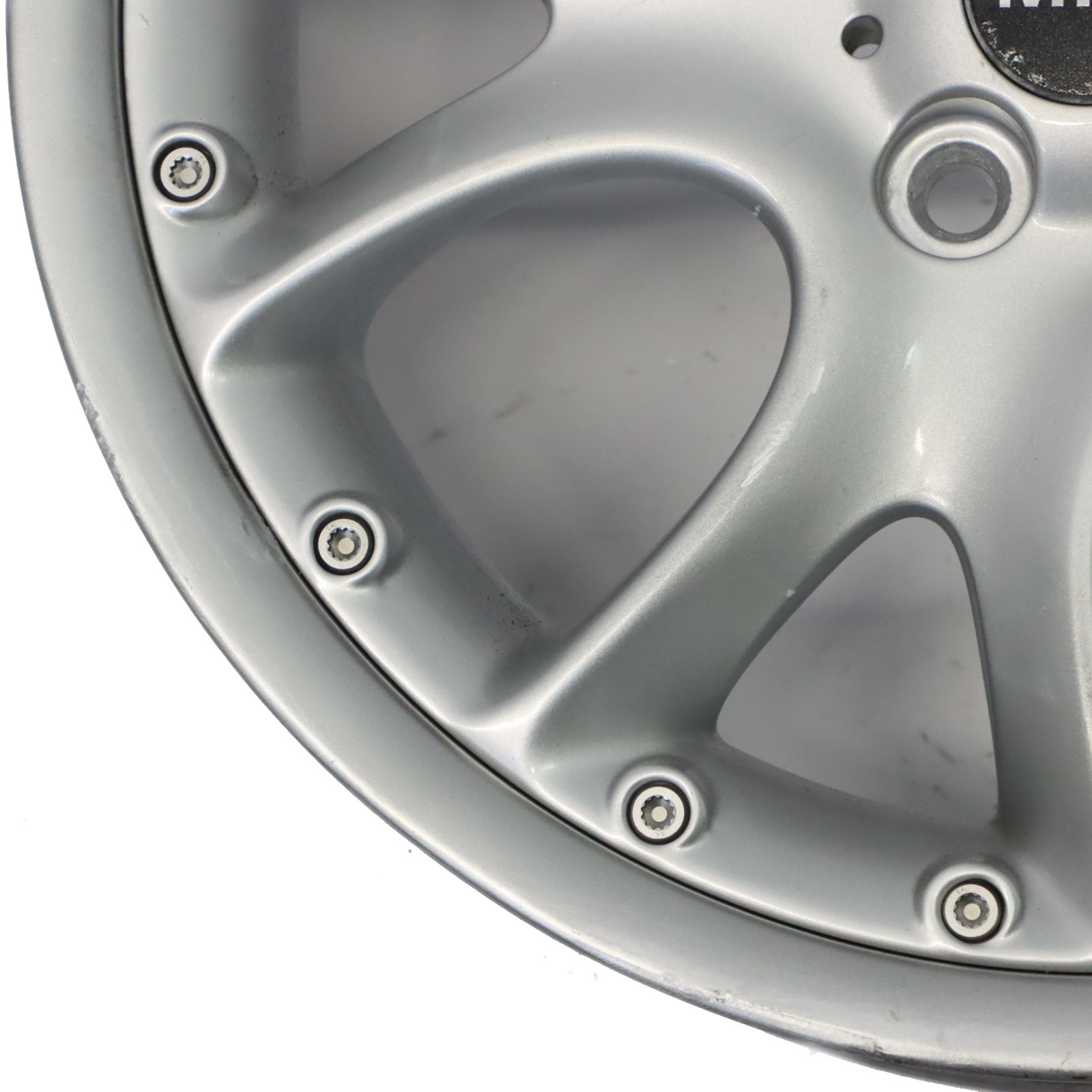 Mini Cooper R50 R53 R56 Argent Jantes Alu 7J Et : 48 17 " Web Spoke Composite 98