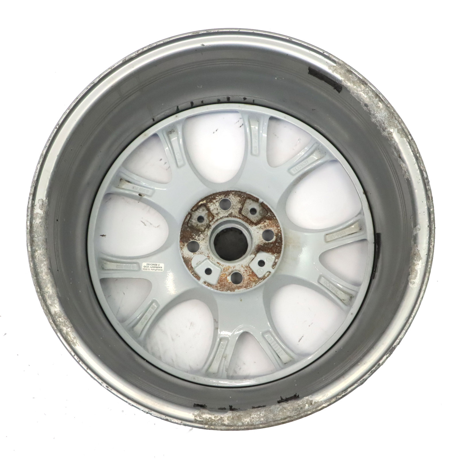 Mini Cooper R50 R53 R53 R56 Silber Felge 7J 17" ET:48 Web Spoke Composite 98