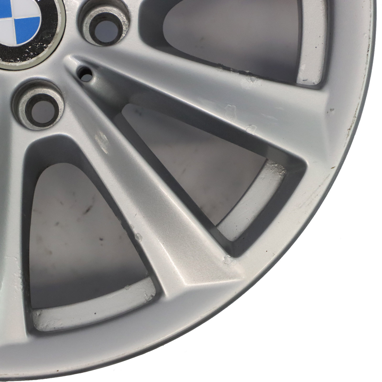 BMW F10 F11 F12 Silver Alloy Wheel Rim 17" V Spoke 236 8J ET:30 6780720