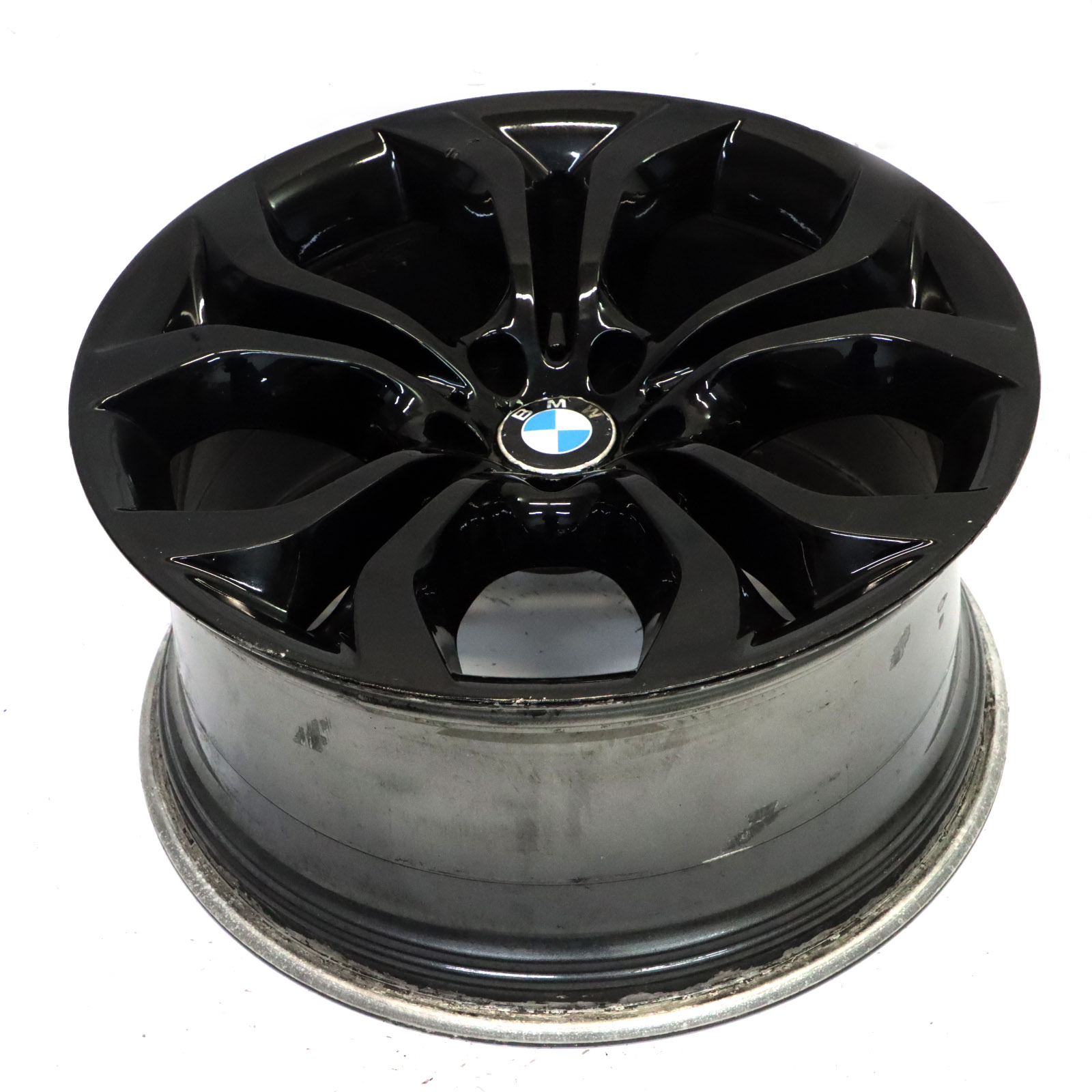 BMW X5 E70 Front Black Alloy Rim 20" 10J ET:40 Y Spoke 336 6788010