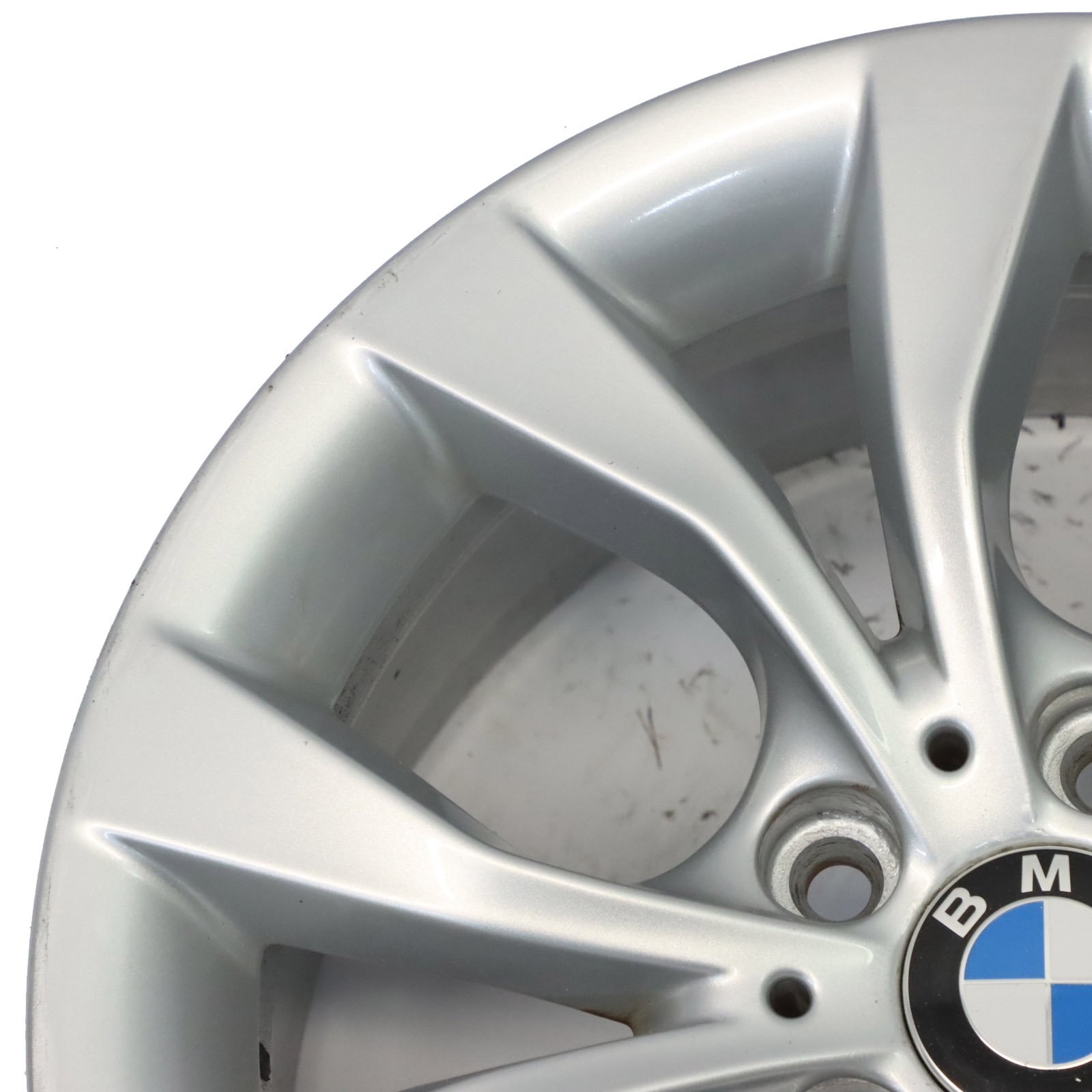 BMW X1 er E84 Silber Alu Felge Alufelge 17" V-Speiche 318 ET:34 7,5J 6789141