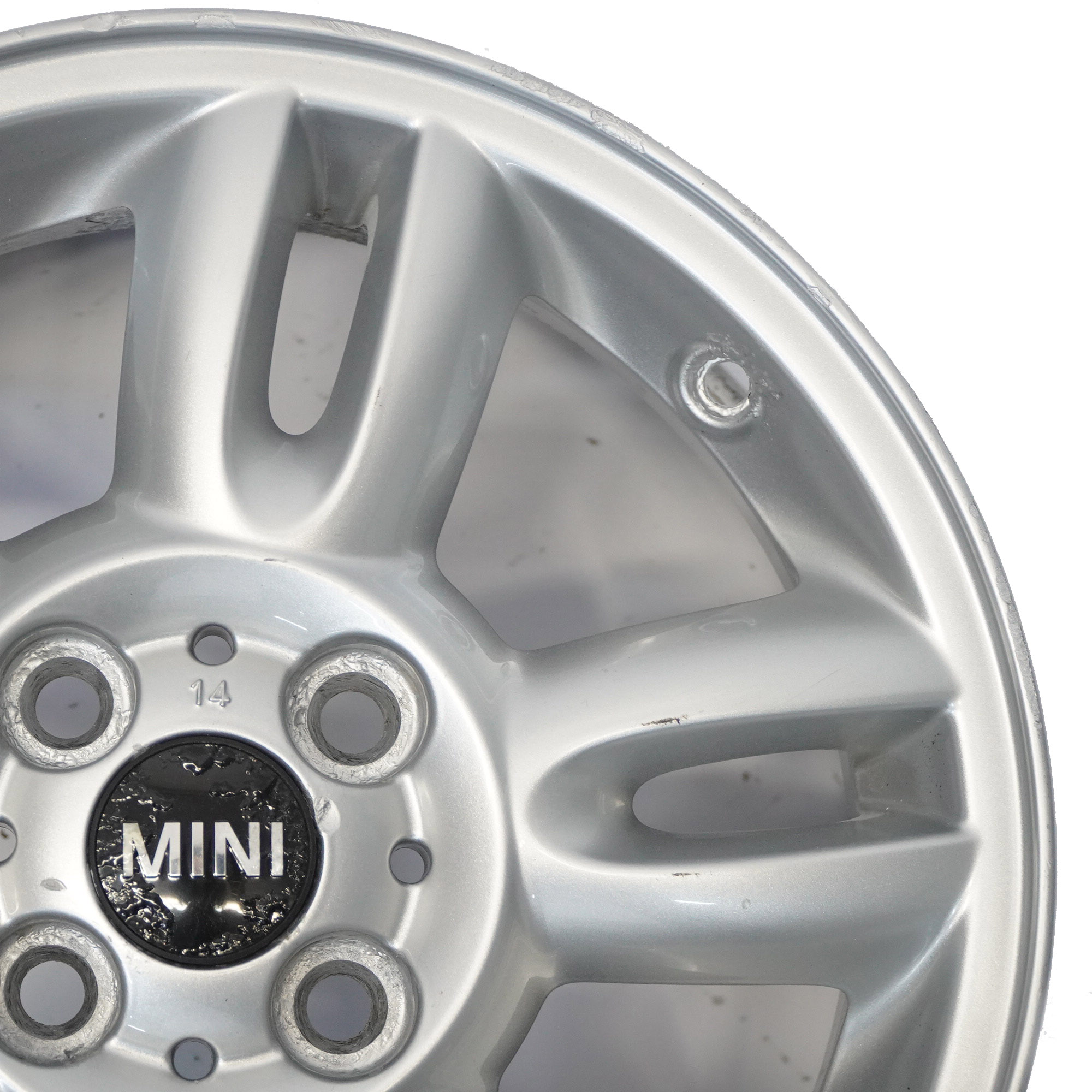 Mini Cooper R55 R56 Silber Alu Felge Alufelge 15" 5,5J 5 Star Twin Spoke 118