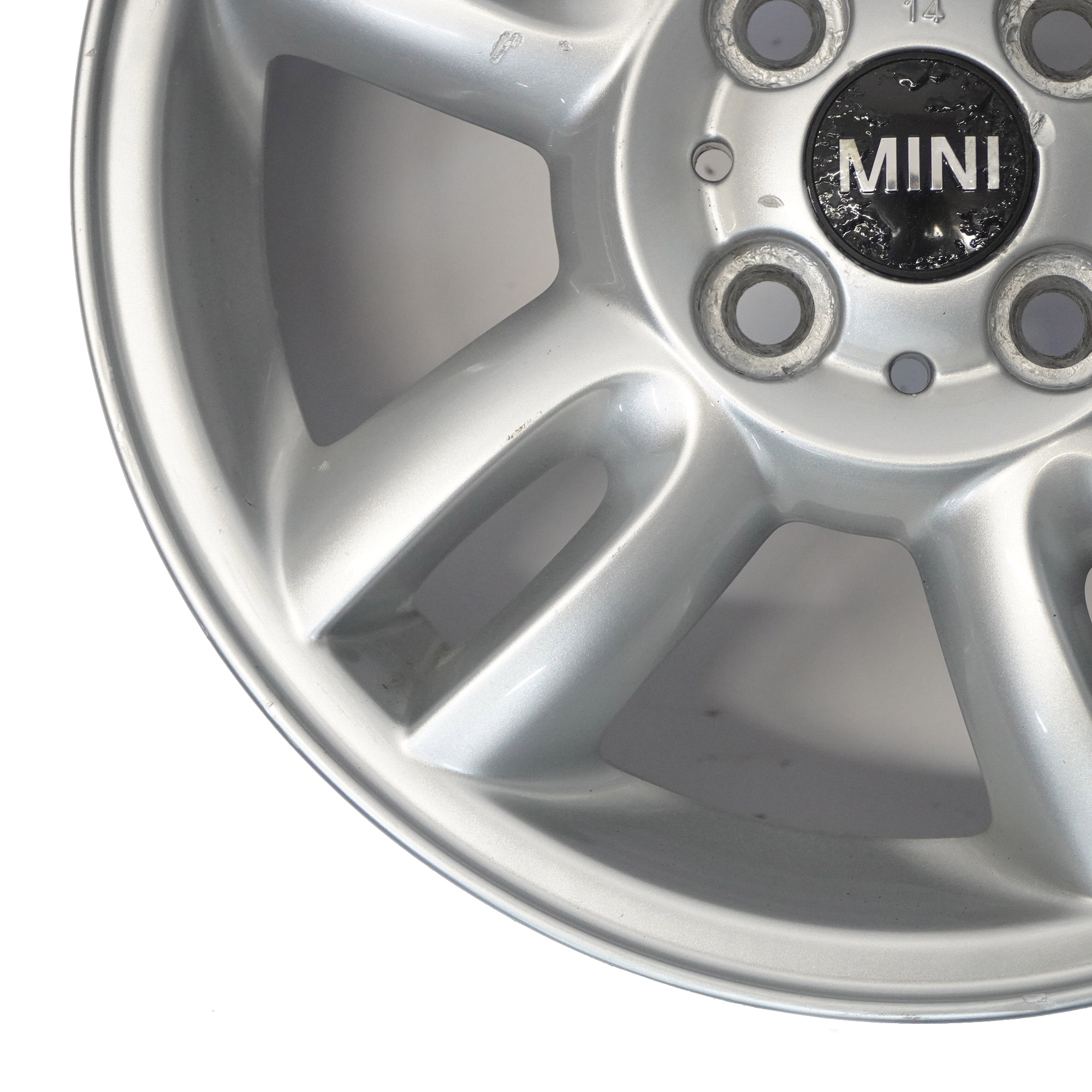 Mini Cooper R55 R56 Silber Alu Felge Alufelge 15" 5,5J 5 Star Twin Spoke 118