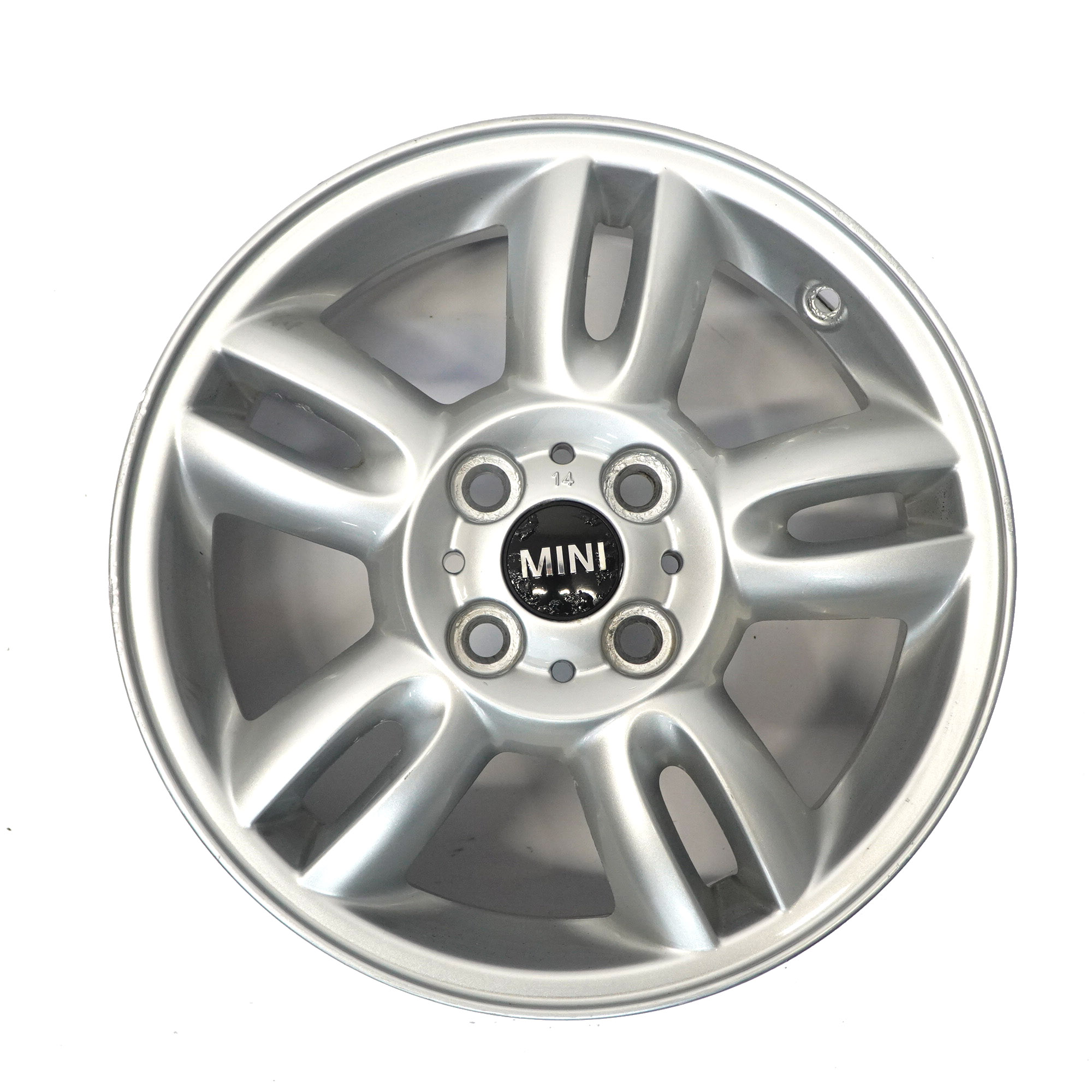 Mini Cooper One R56 Silber Alu Felge Alufelge 15" 5,5J 5 Star Twin Spoke 118