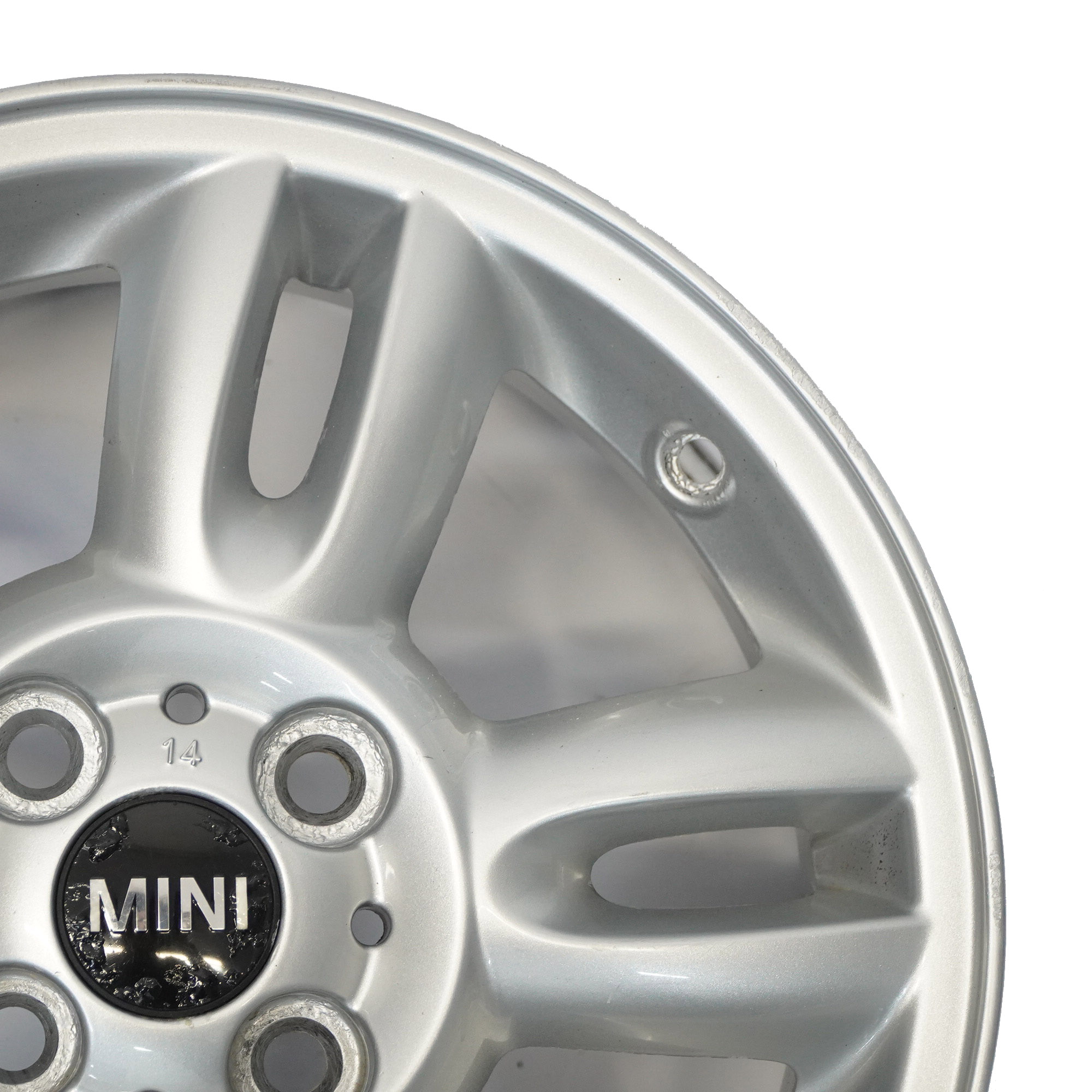 Mini Cooper One R56 Silber Alu Felge Alufelge 15" 5,5J 5 Star Twin Spoke 118