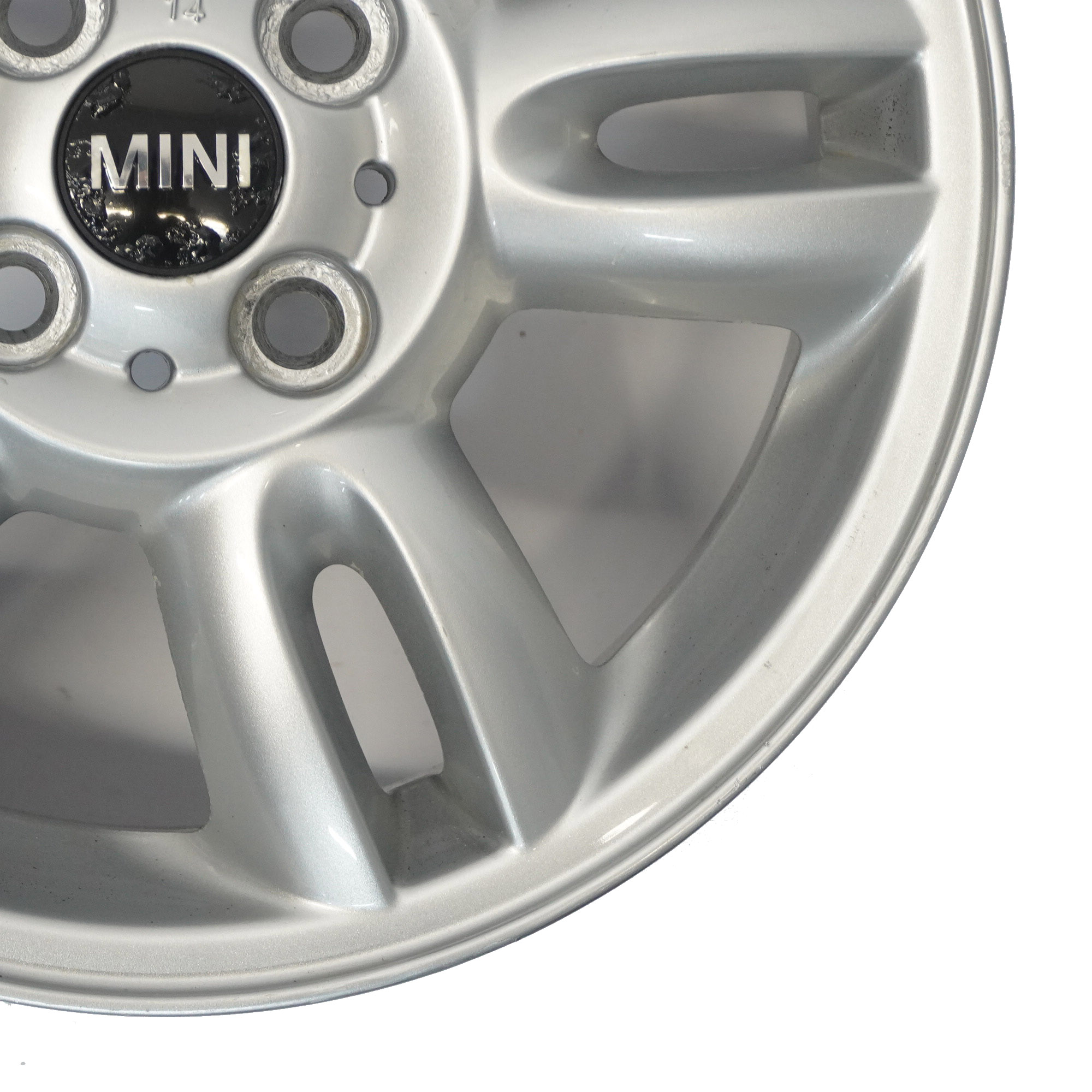 Mini Cooper One R56 Silber Alu Felge Alufelge 15" 5,5J 5 Star Twin Spoke 118