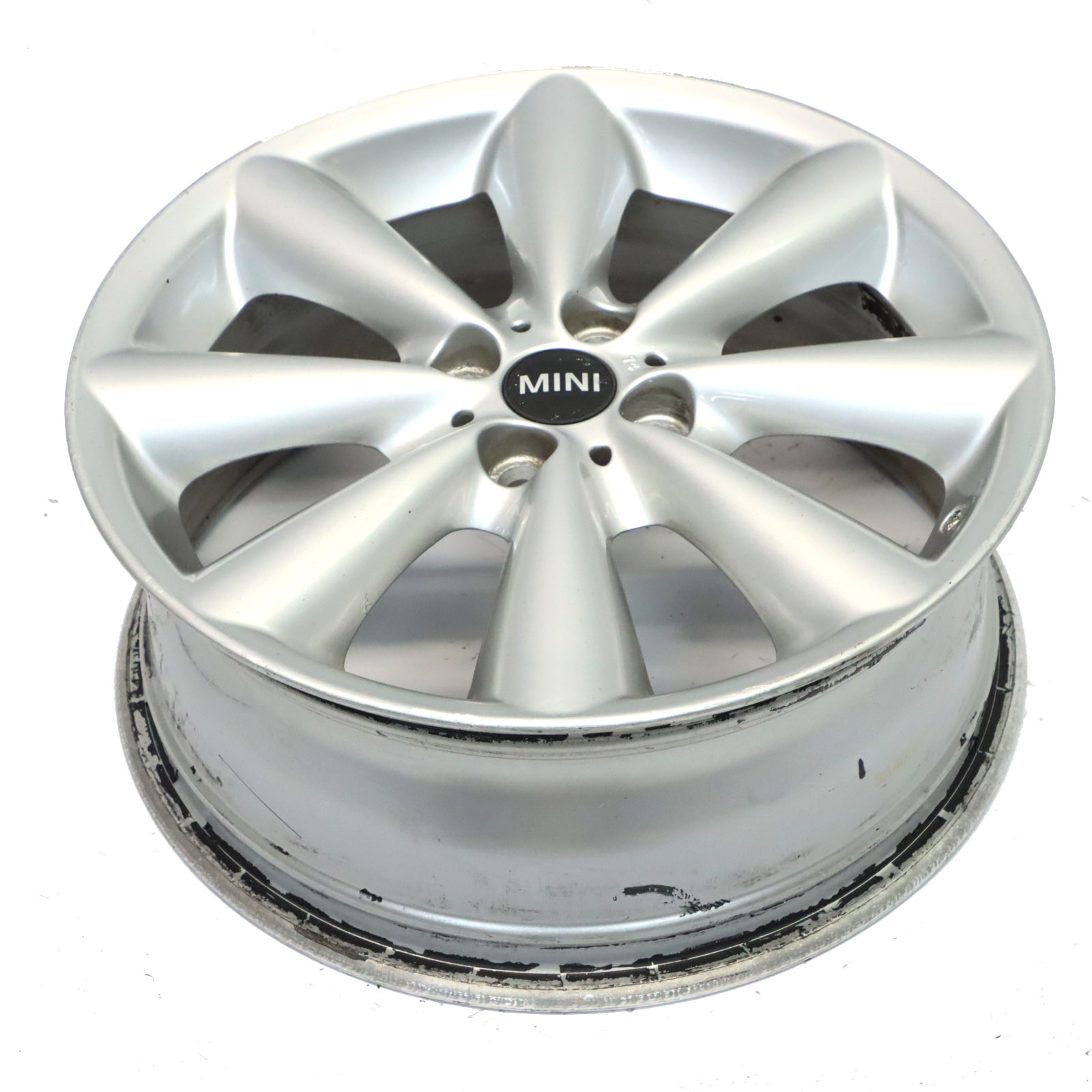 Mini Cooper R55 R56 R57 Silver Wheel Alloy Rim 17" 7J ET:48 Conical Spoke 121