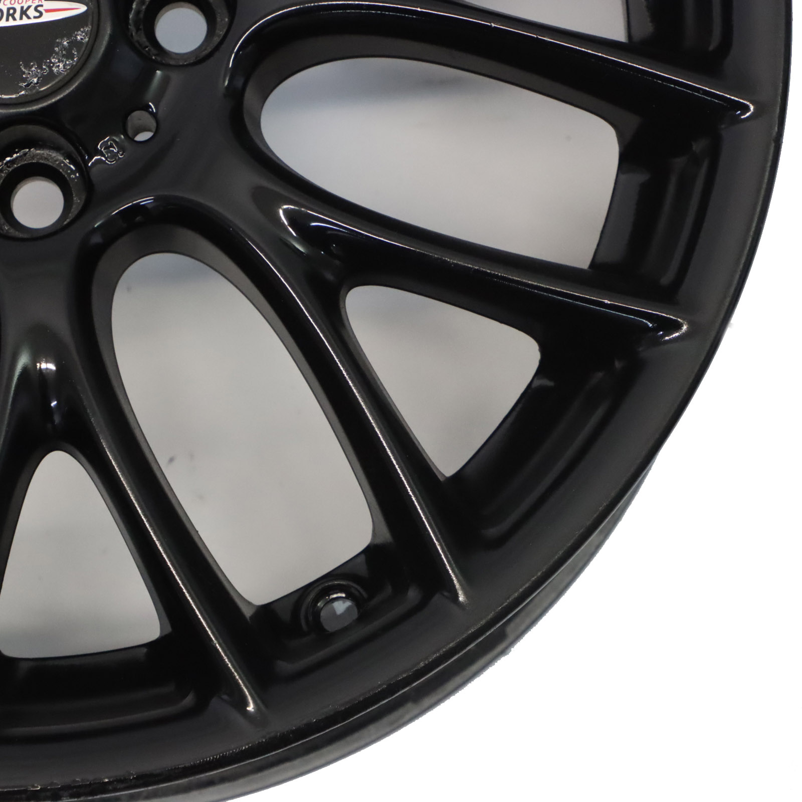 Mini R55 R56 Czarna Felga Aluminiowa 17" ET:48 7J Cross Spoke Challenge