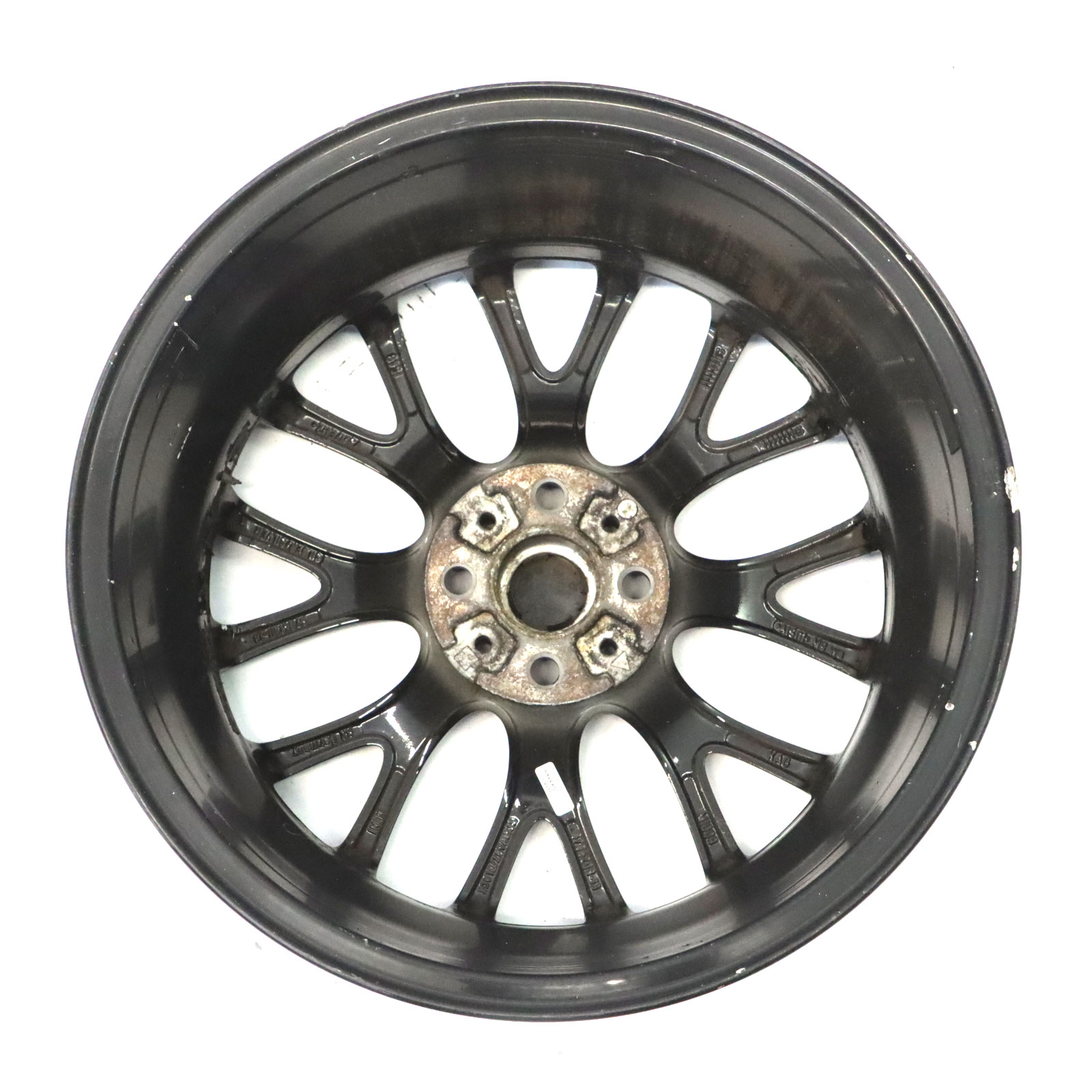 Mini R55 R56 Czarna Felga Aluminiowa 17" ET:48 7J Cross Spoke Challenge