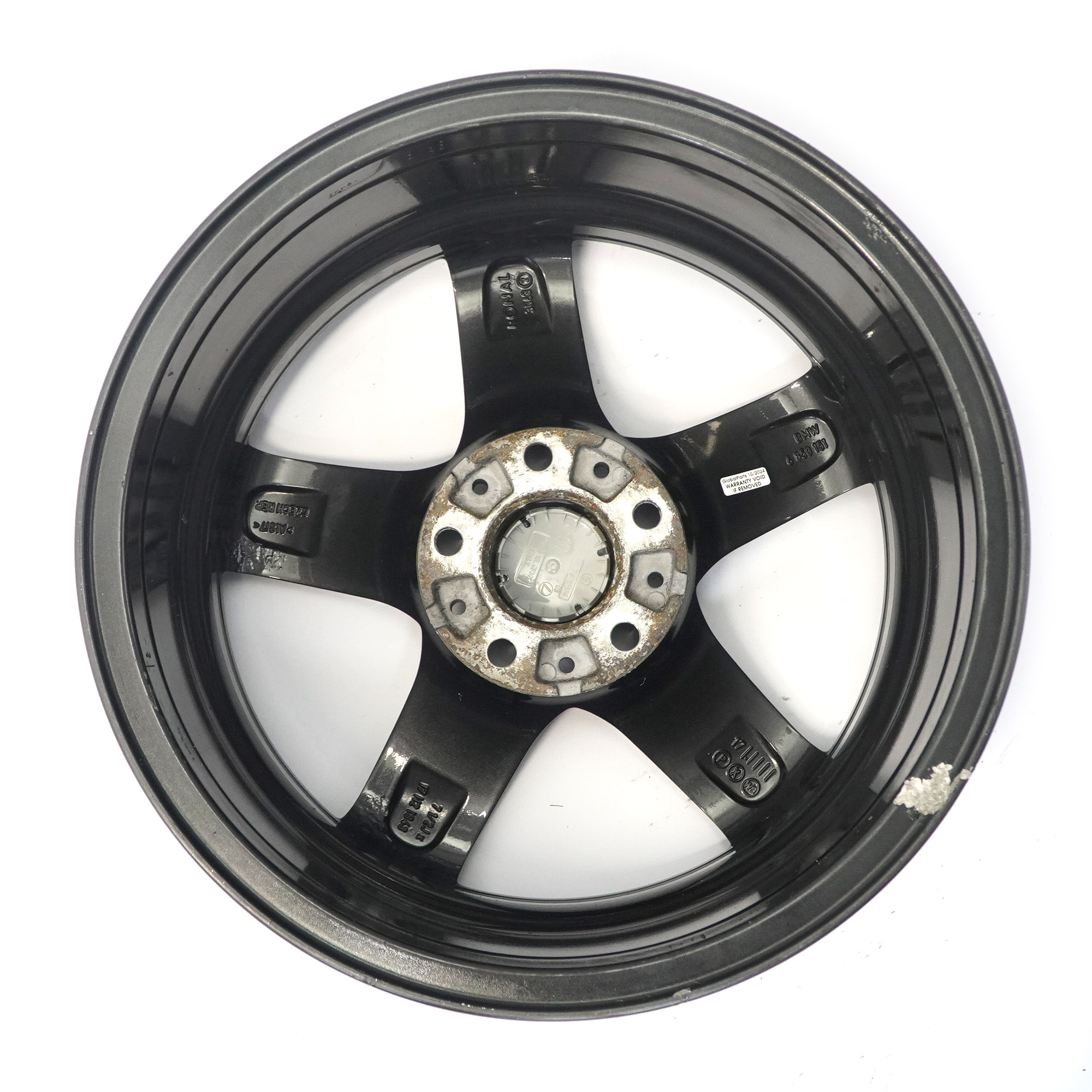 BMW F20 F21 F22 Graue Leicht metall felge 17" Sternspeiche ET:43 7,5J 6850151