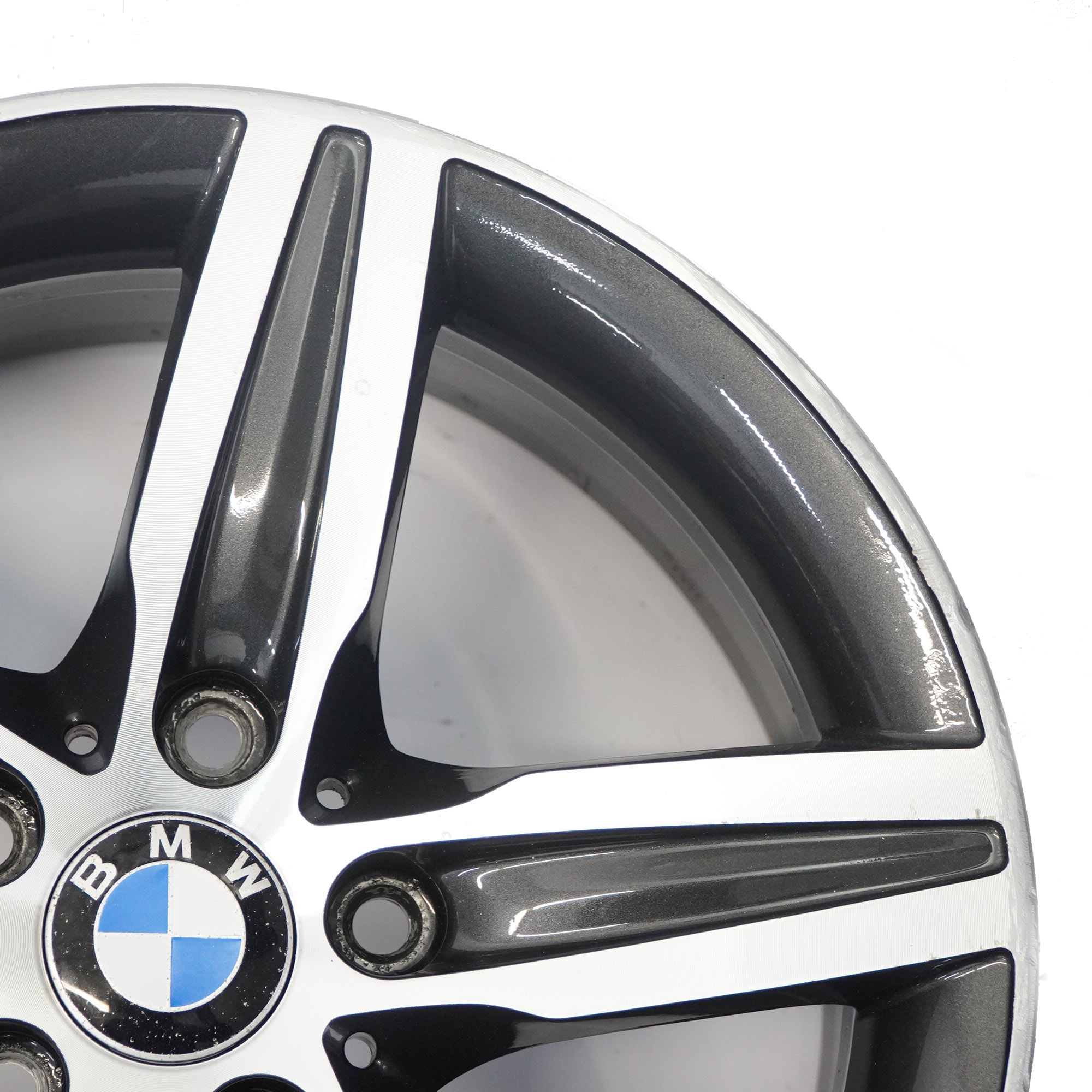 BMW F20 F21 F22 Graue Leicht metall felge 17" Sternspeiche ET:43 7,5J 6850151