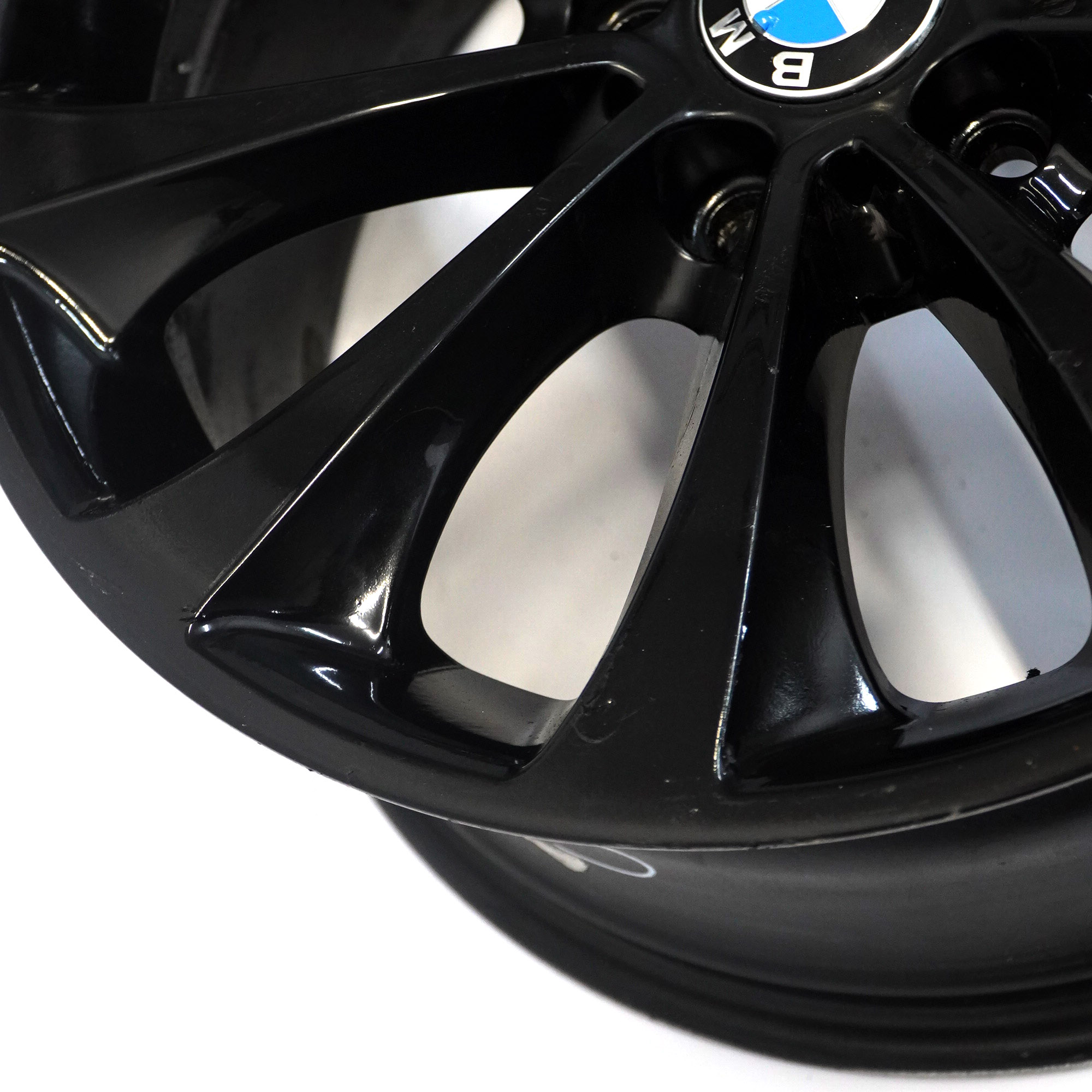 BMW F10 F11 F12 Black Wheel Alloy RIm 18" 8J ET:30 Turbine Style 6857665