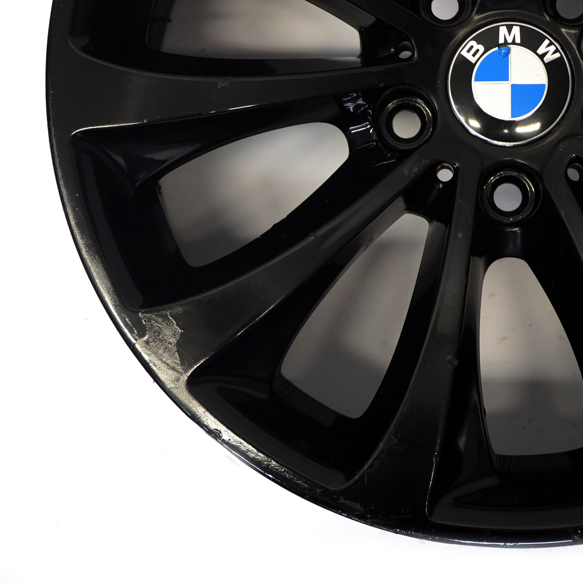 BMW F10 F11 F12 Black Wheel Alloy RIm 18" 8J ET:30 Turbine Style 6857665