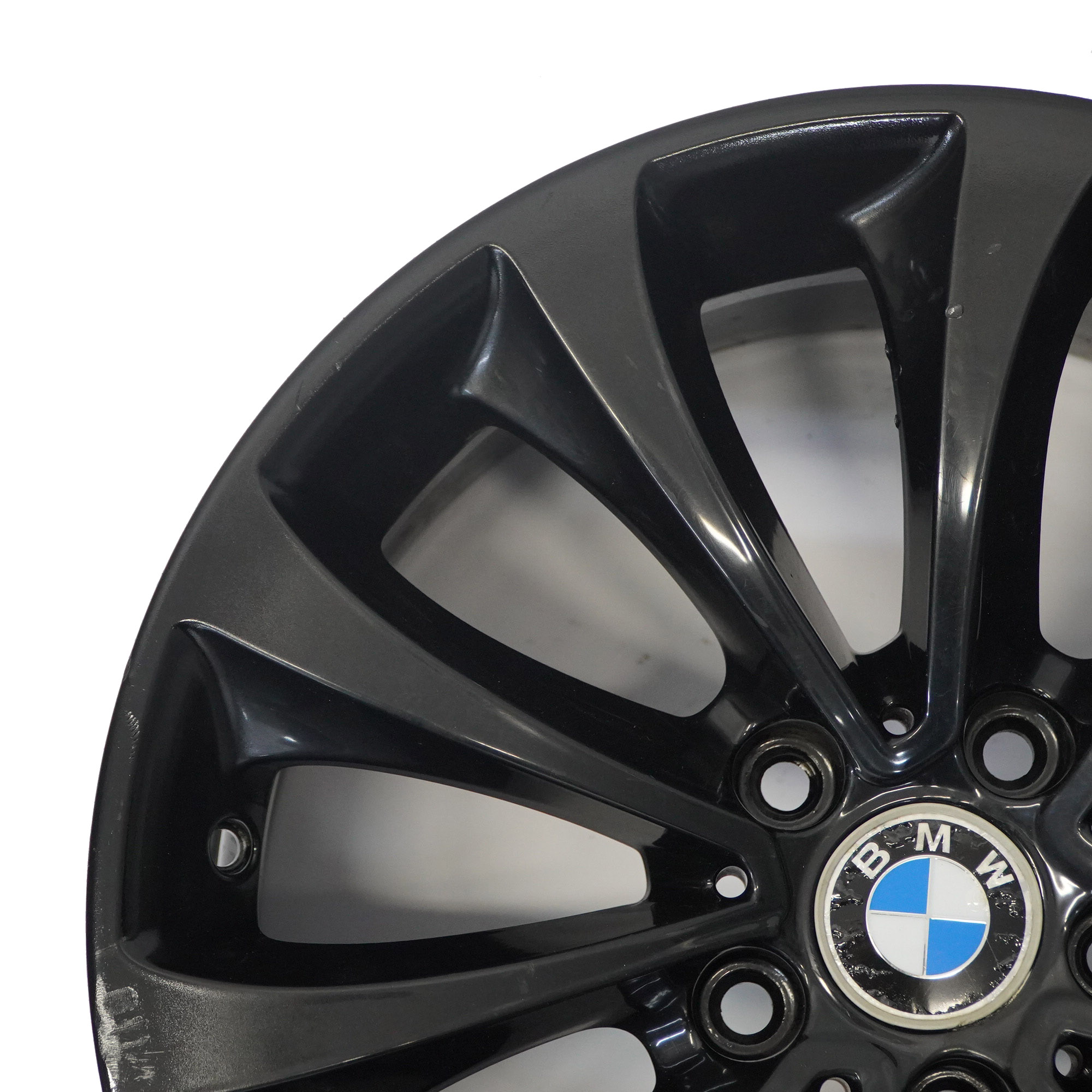 BMW F10 F11 F12 Schwarz Alufelge 18" 8J ET:30 Turbine Style 6857665