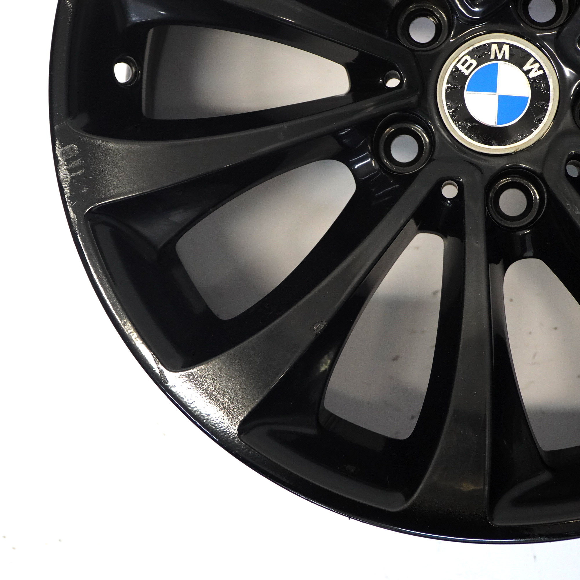 BMW F10 F11 F12 Schwarz Alufelge 18" 8J ET:30 Turbine Style 6857665