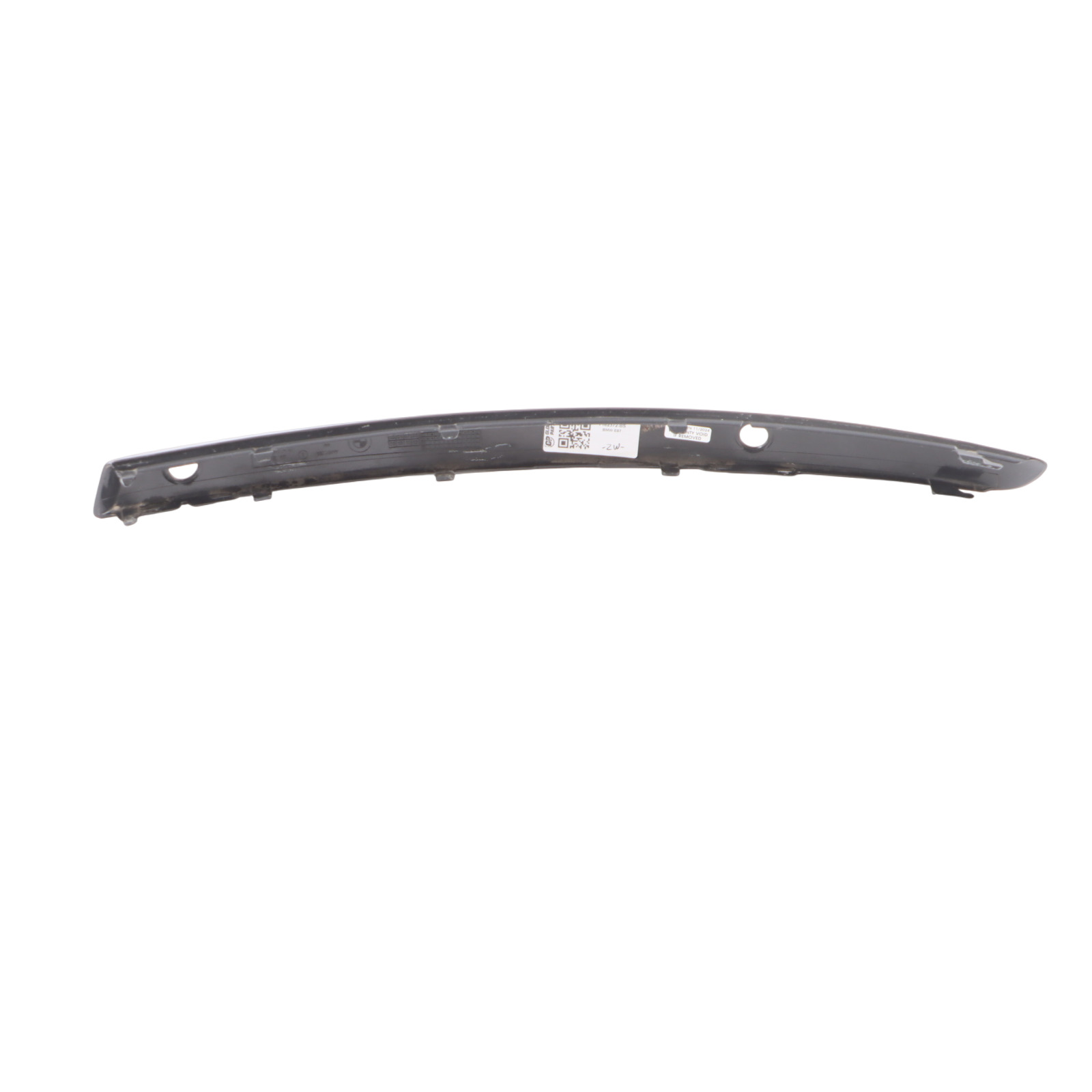  Front Bumper Strip BMW E81 E87N LCI Protective Rubber Right Black Sapphire 475