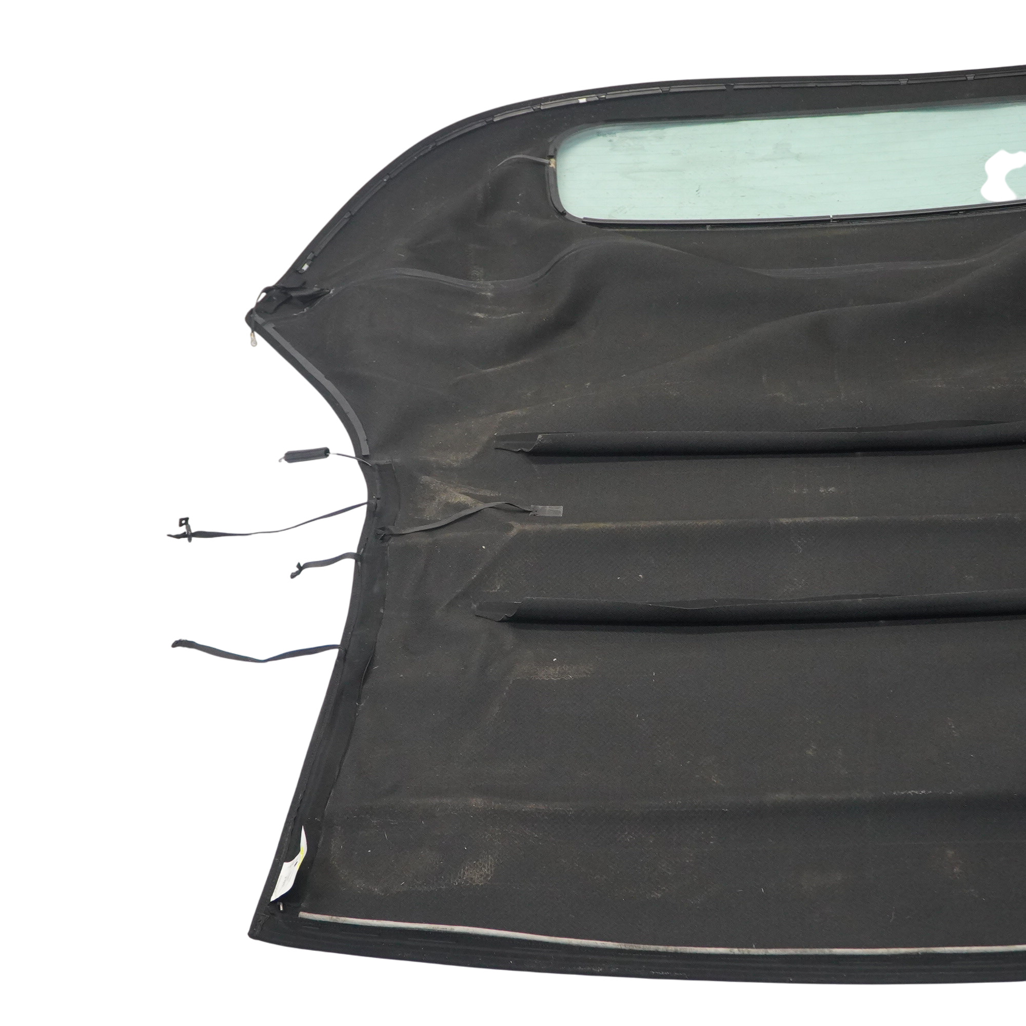 BMW E88 Rear Window Glass Convertible Cabrio Folding Top Glazing Green AS2