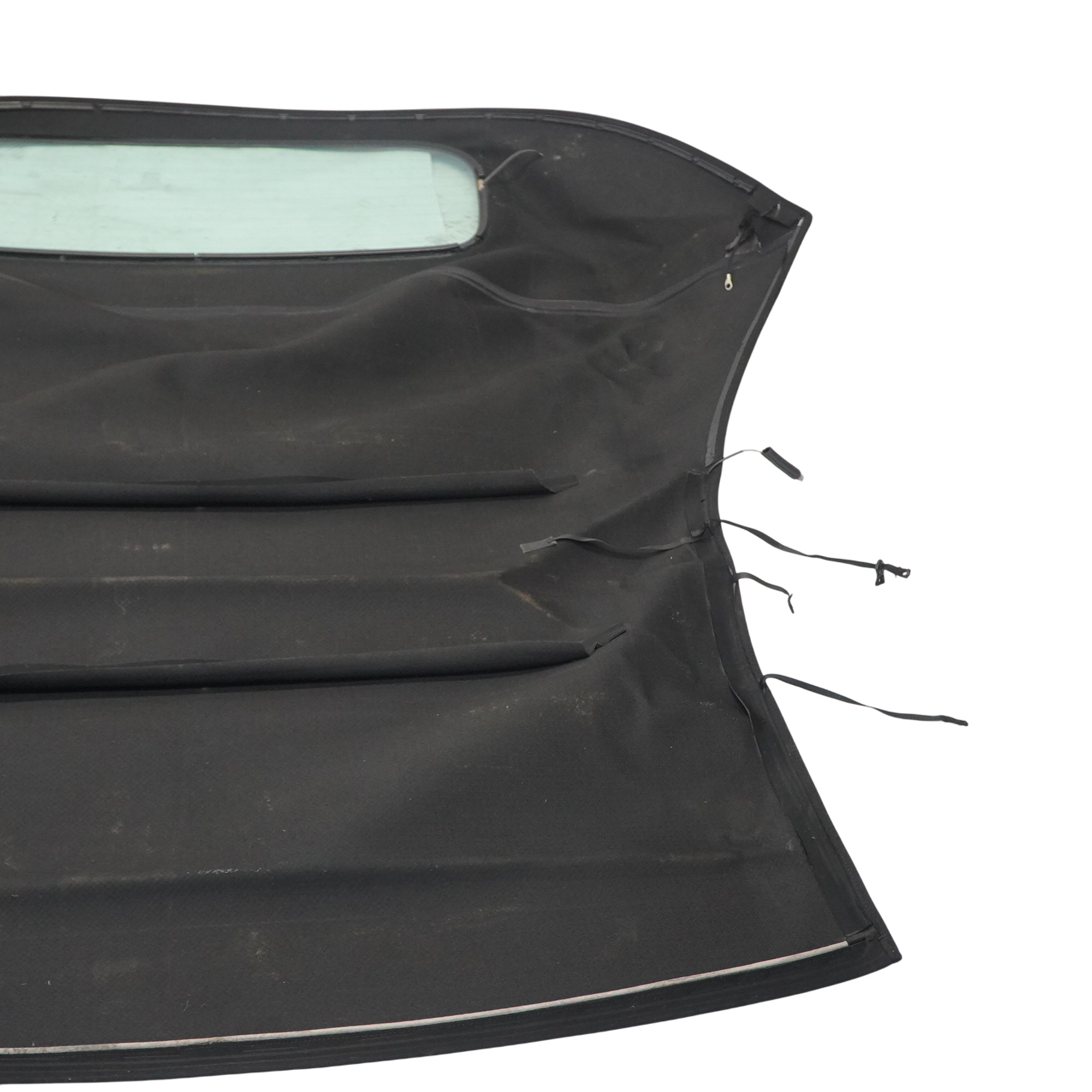 BMW E88 Rear Window Glass Convertible Cabrio Folding Top Glazing Green AS2