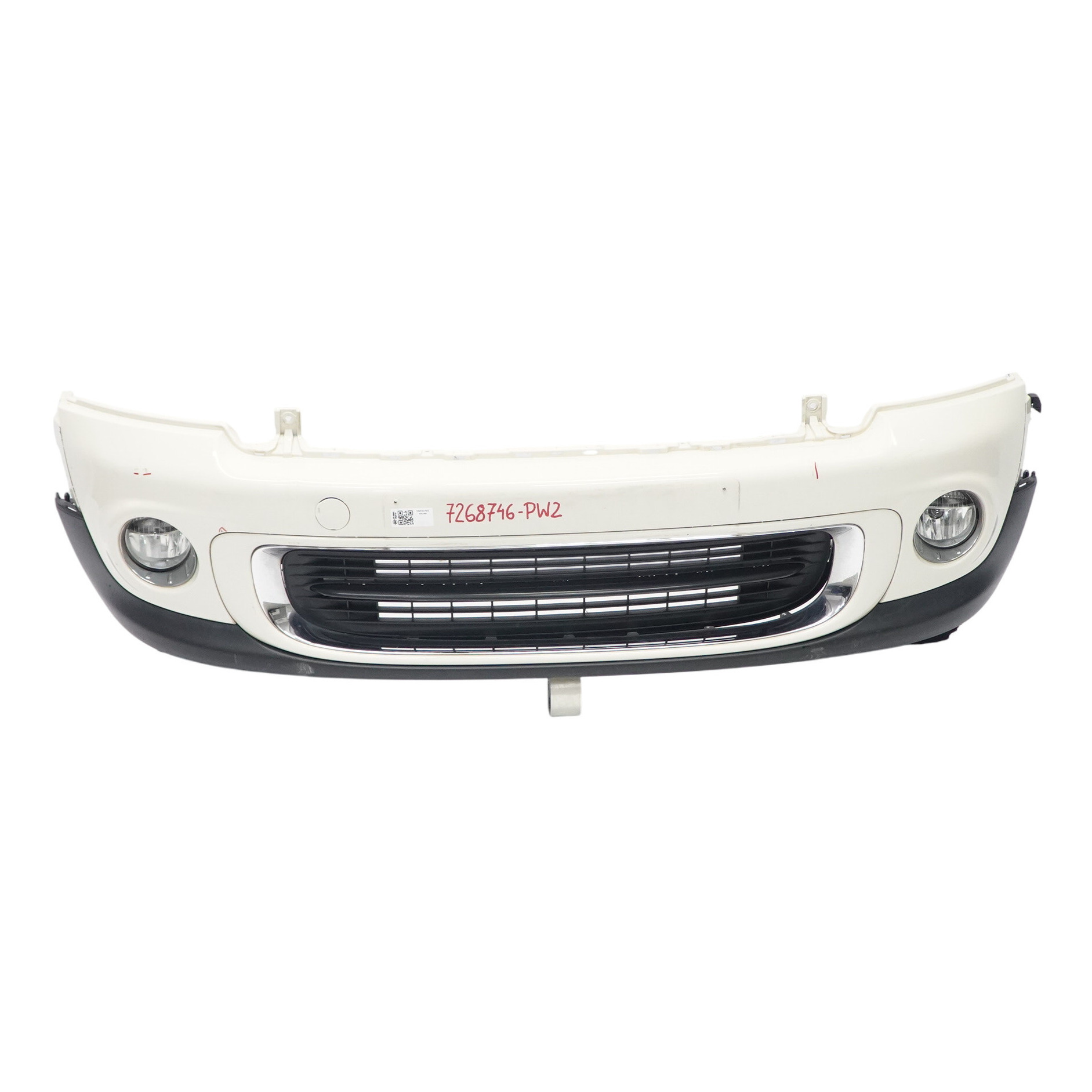 Mini Cooper R55 R56 LCI Front Bumper Trim Panel Pepper White - 850