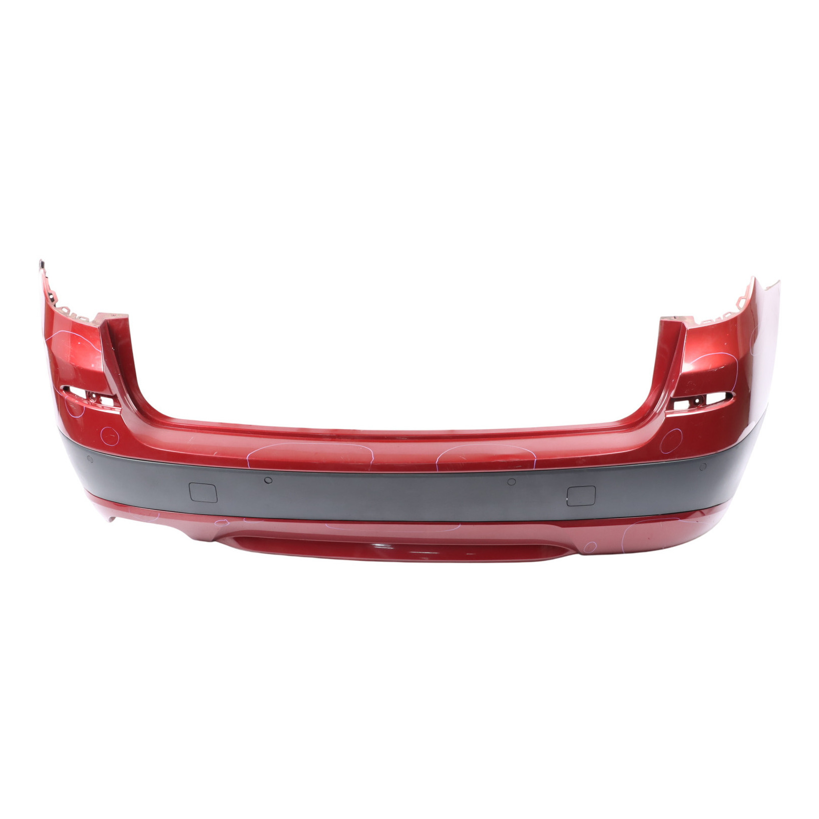 BMW X3 F25 Rear Bumper Trim Panel Cover PDC X Line Vermillionrot Red - A82