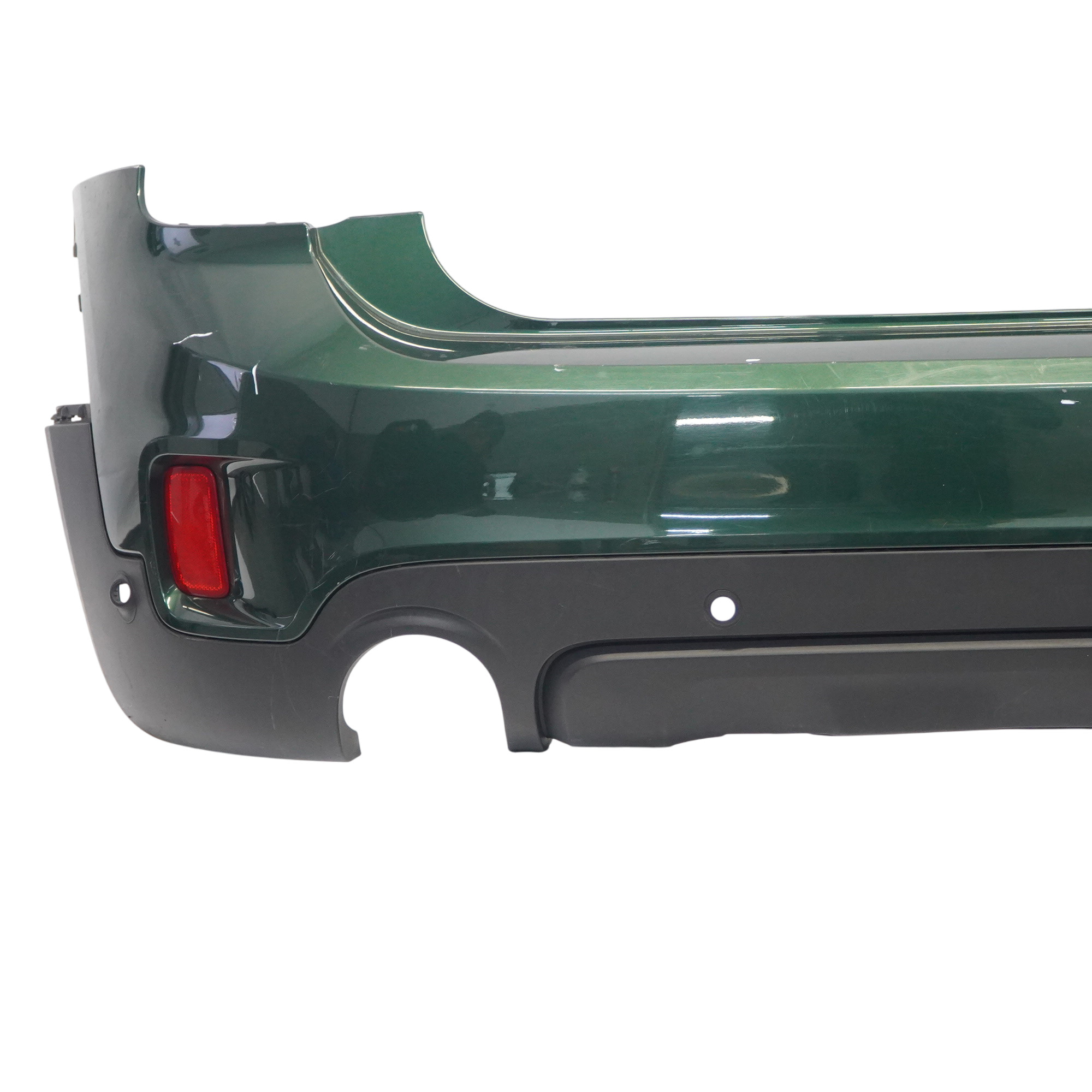 Mini F60 Countryman Stoßstange hinten PDC British Racing Green II - B22