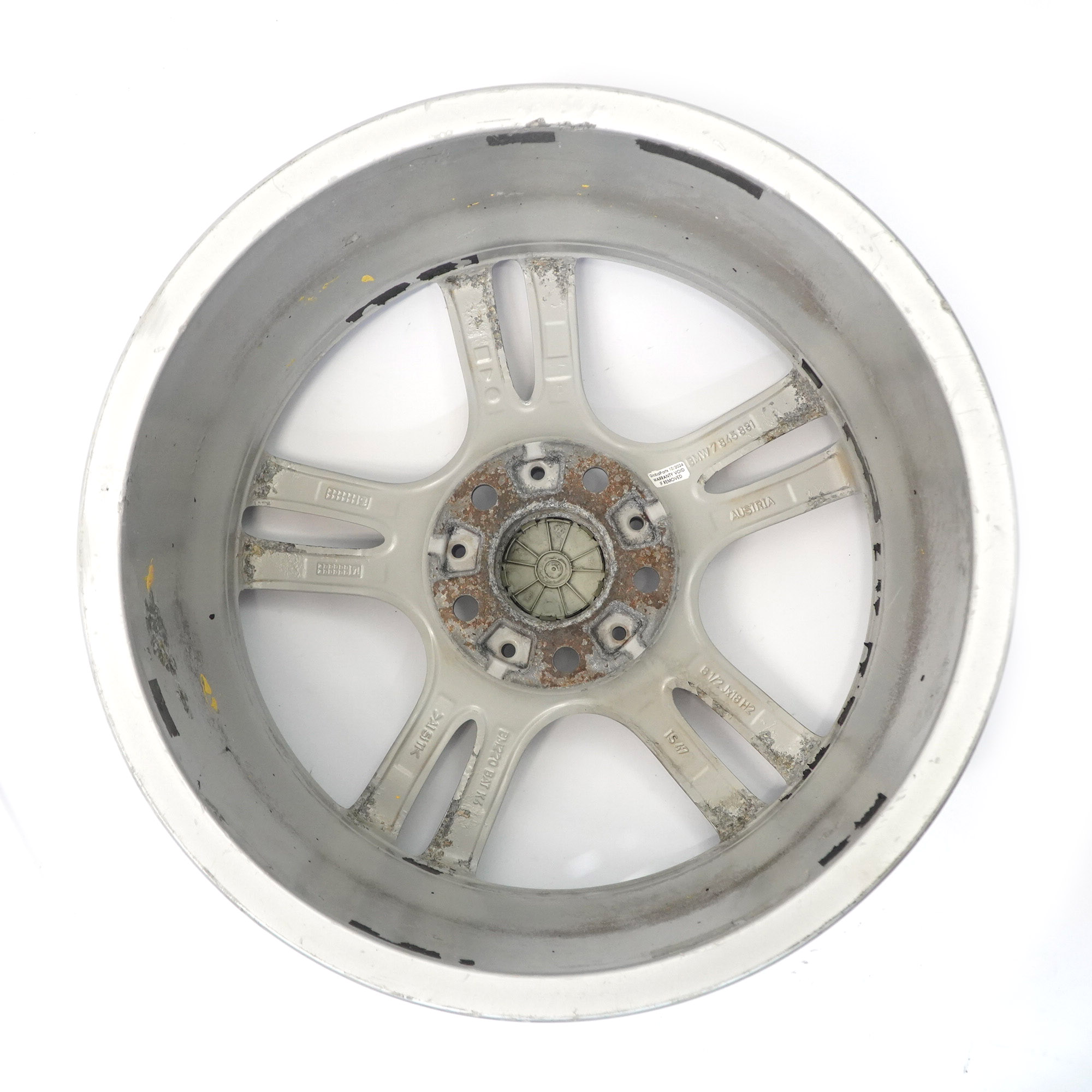 BMW F30 F31 Hinten Alu Felge Alufelge 18" 8,5J ET:47 M Sternspeiche 400 7845881