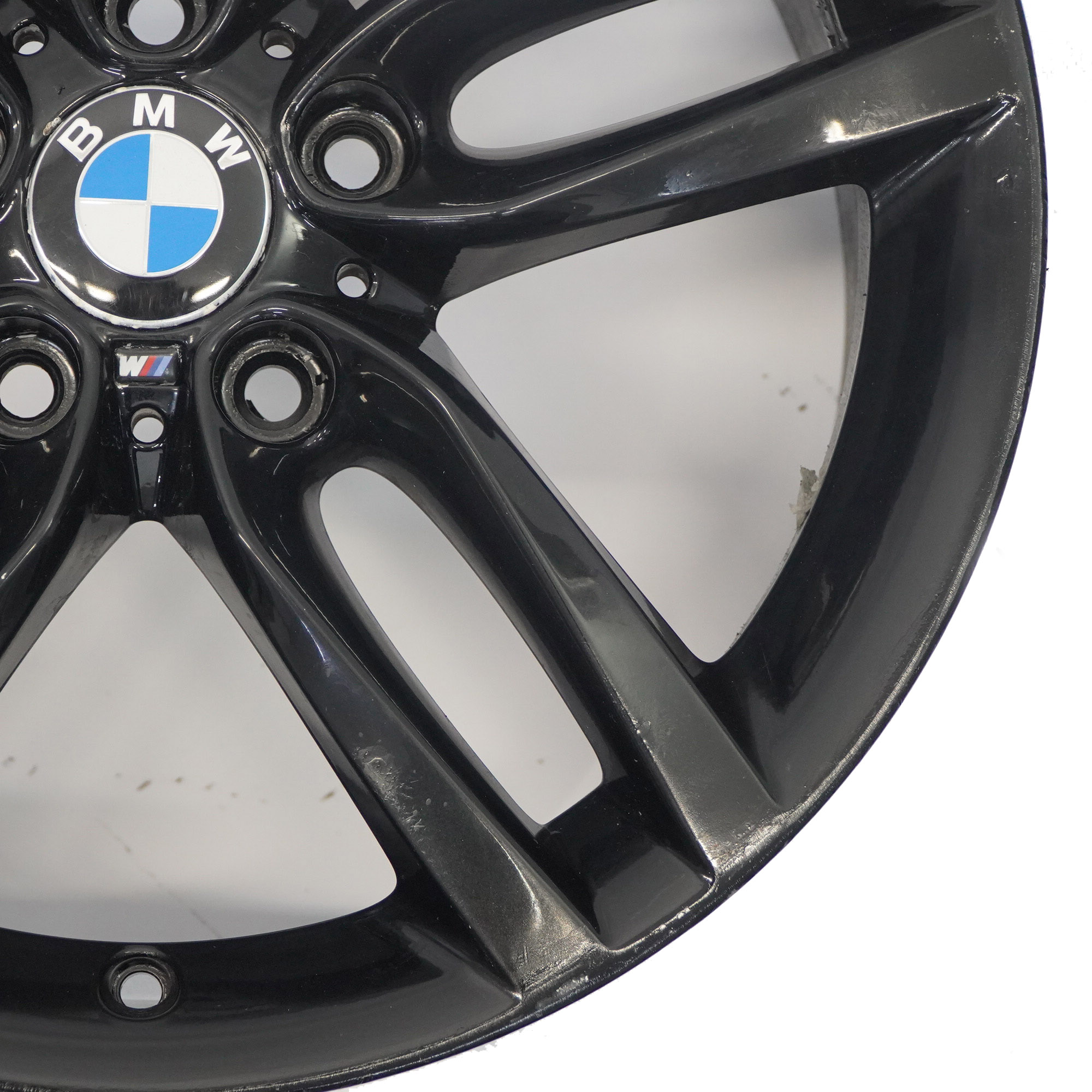 BMW F20 F21 Black Alloy Wheel Rim 18" 7,5J ET:45 M Double Spoke 461 7846784