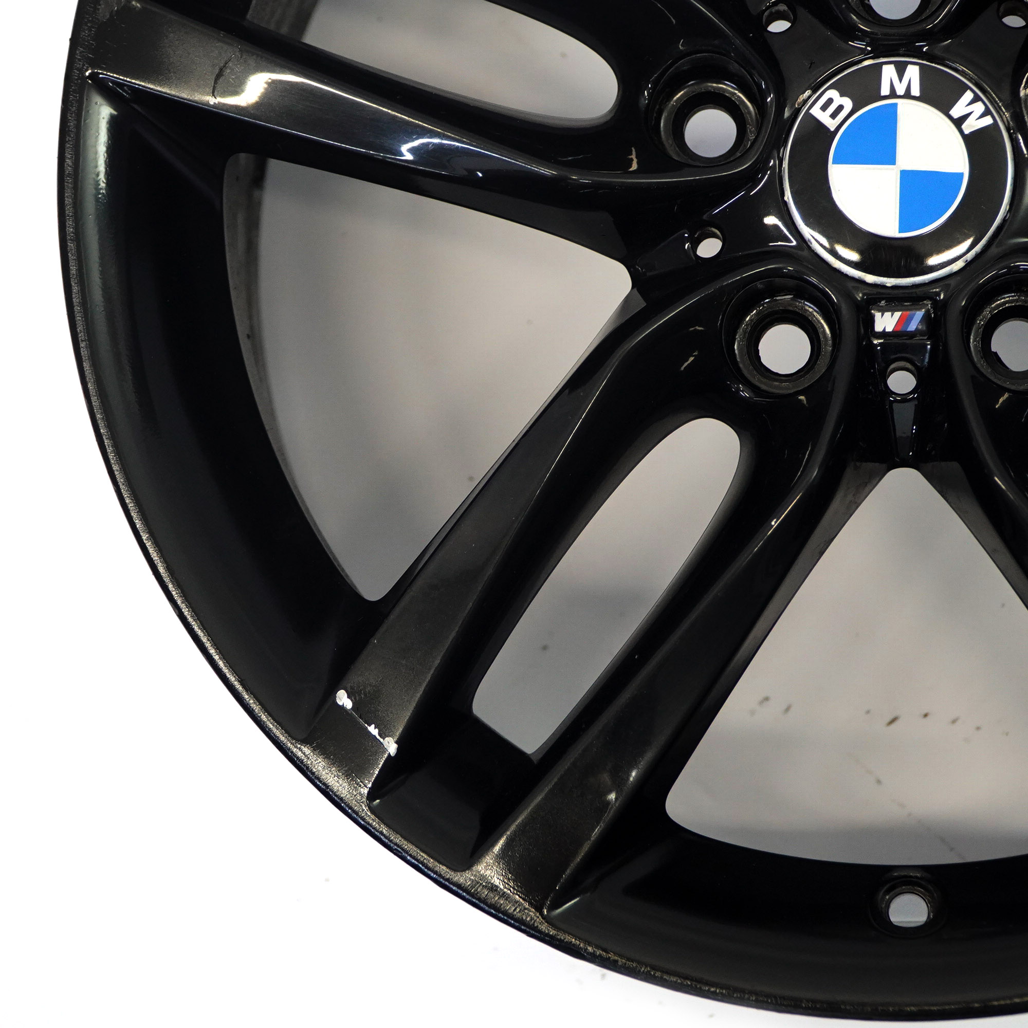 BMW F20 F21 Black Alloy Wheel Rim 18" 7,5J ET:45 M Double Spoke 461 7846784