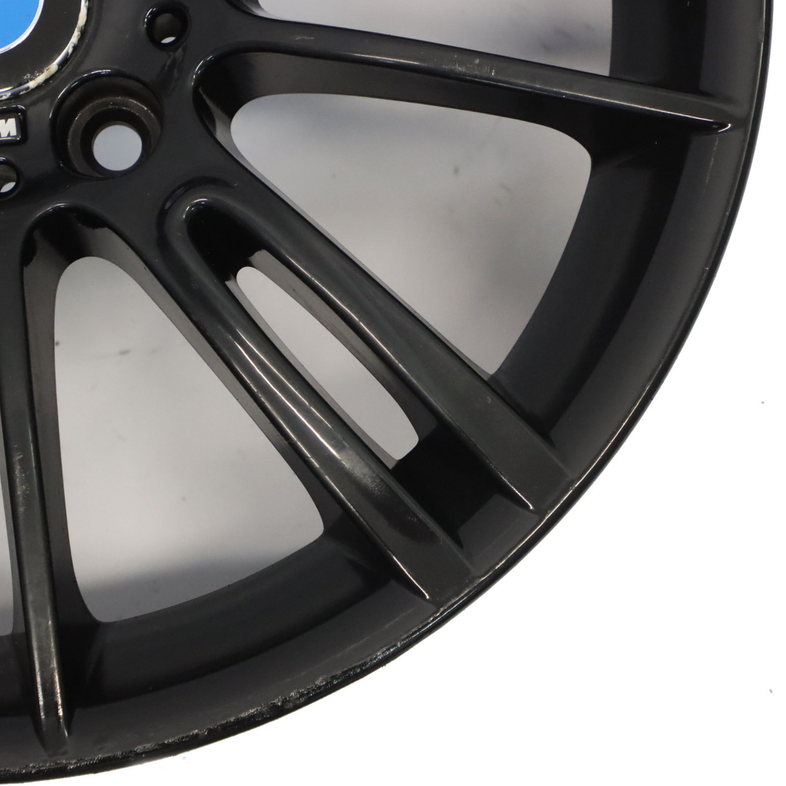 BMW E90 E91 E92 Schwarz Vorne Alu Felge Alufelge 18" 8J M Spinnenspeiche 193