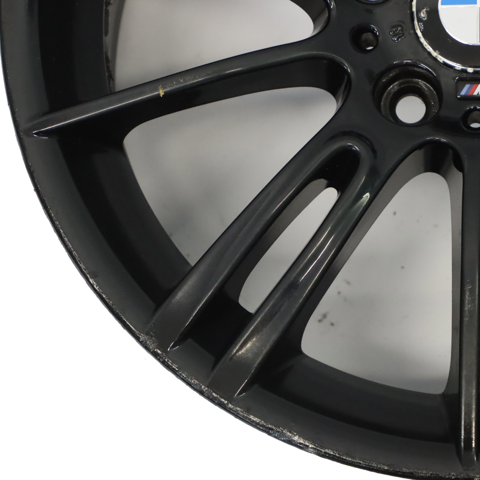 BMW E90 E91 E92 Schwarz Vorne Alu Felge Alufelge 18" 8J M Spinnenspeiche 193