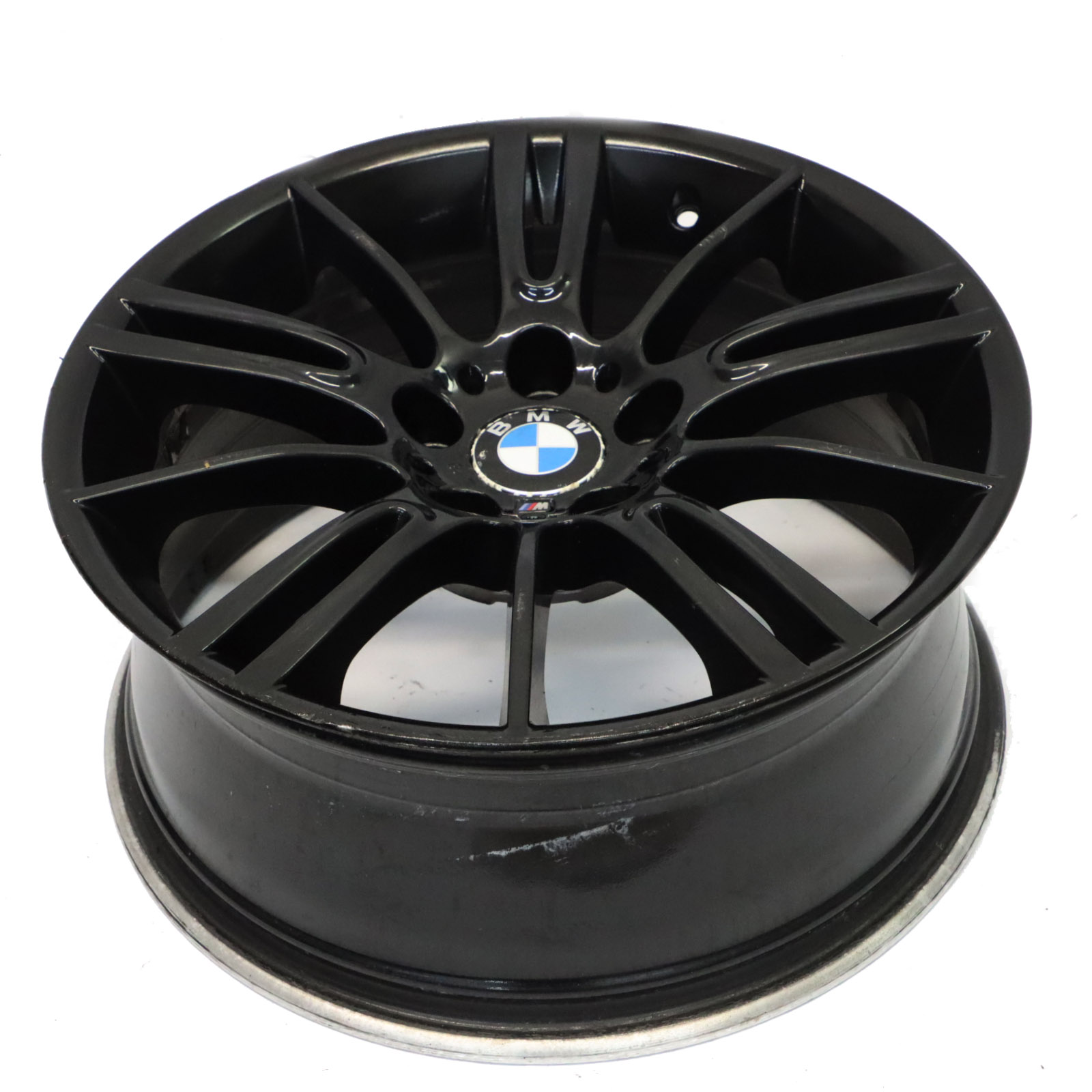 BMW E90 E91 E92 Schwarz Vorne Alu Felge Alufelge 18" 8J M Spinnenspeiche 193